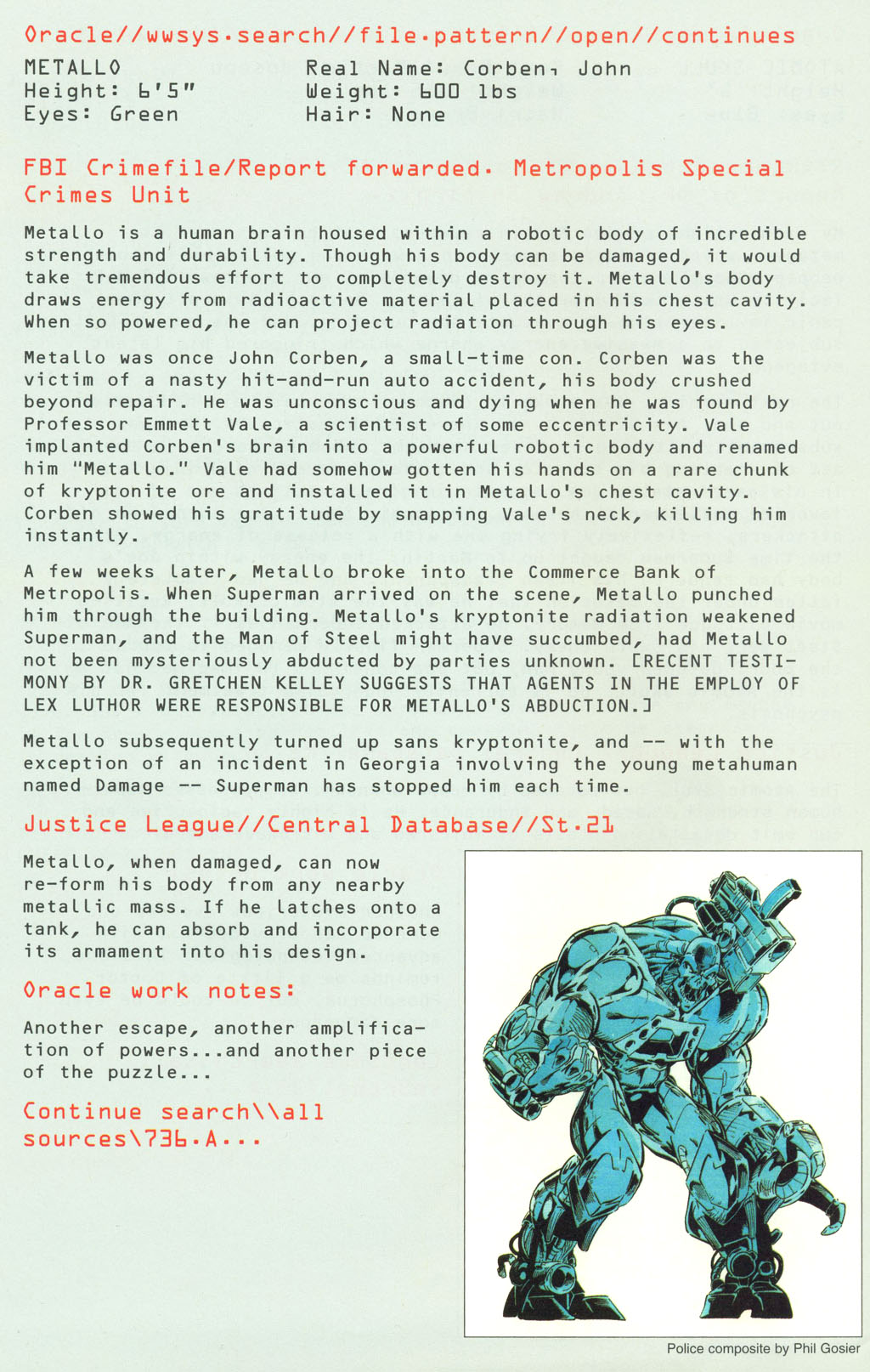 Read online Underworld Unleashed: Patterns of Fear comic -  Issue # Full - 19