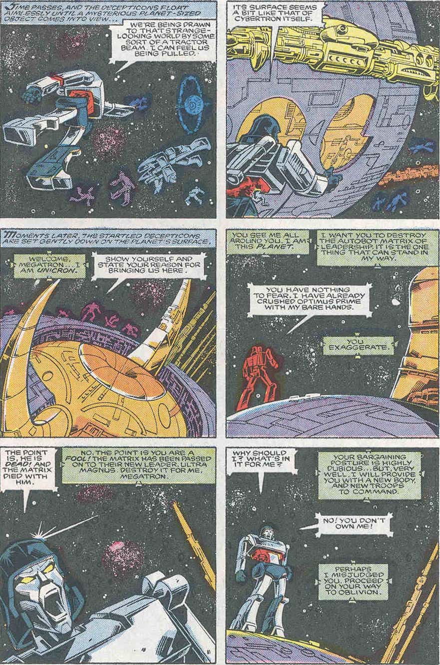 Read online The Transformers: The Movie comic -  Issue #1 - 22