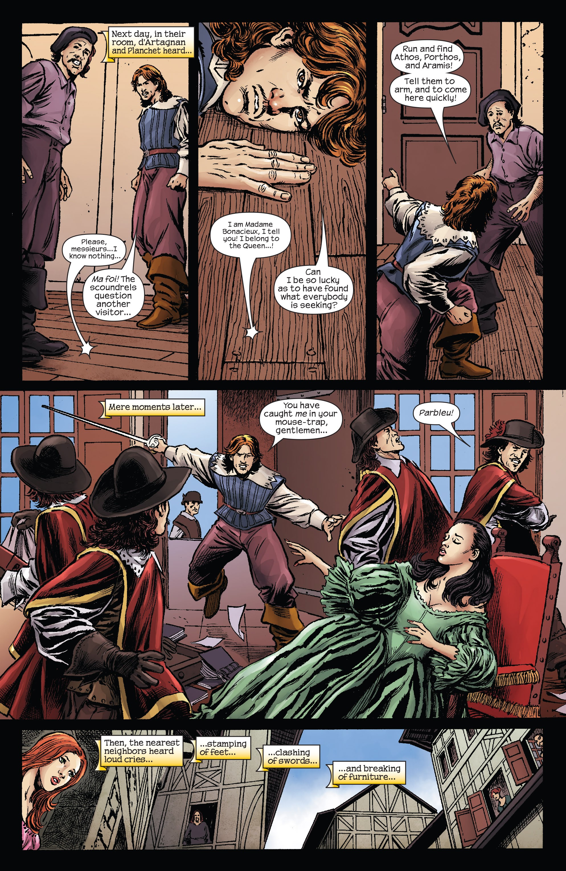Read online Marvel Illustrated: The Three Musketeers comic -  Issue #2 - 7