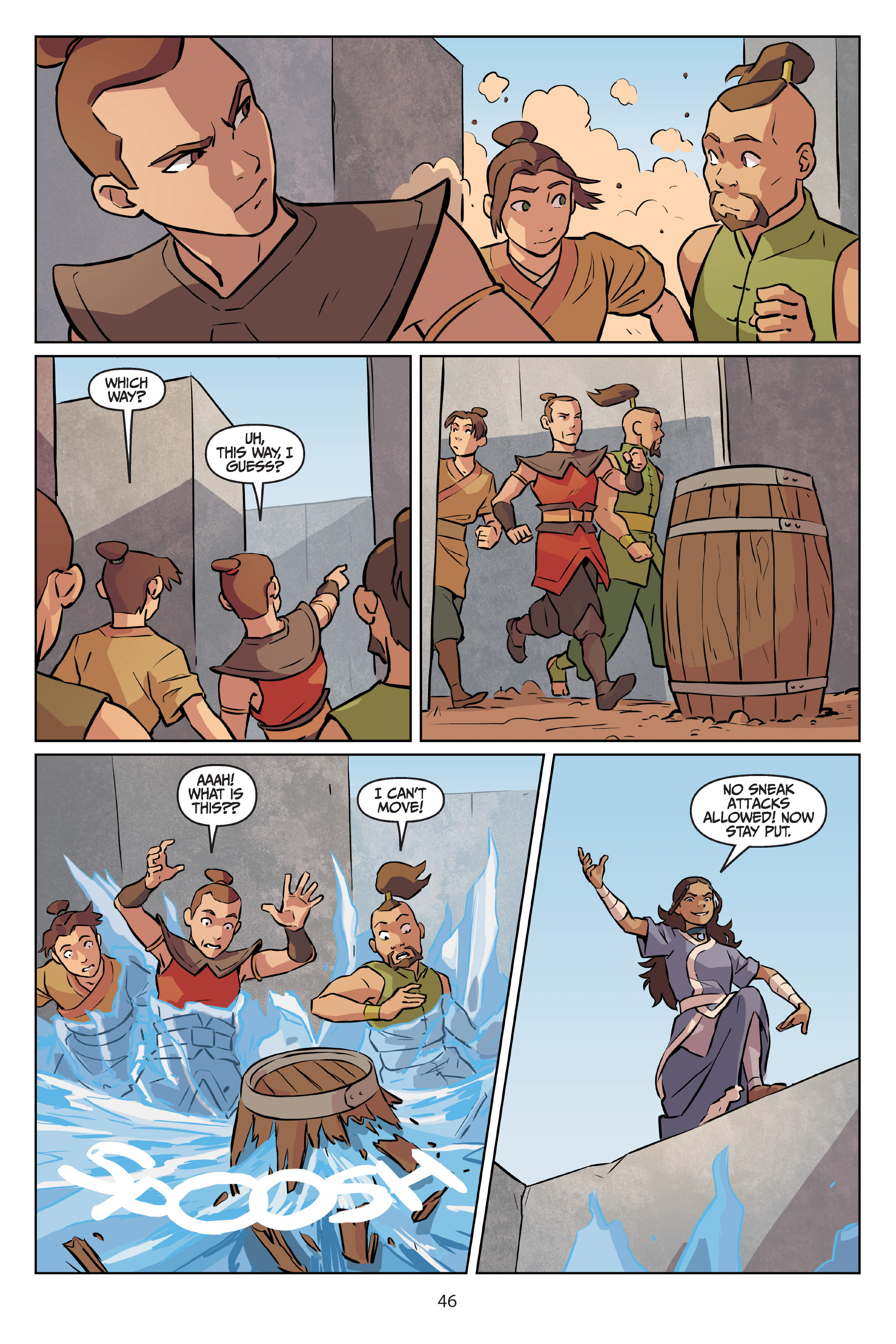 Read online Nickelodeon Avatar: The Last Airbender - Imbalance comic -  Issue # TPB 3 - 47