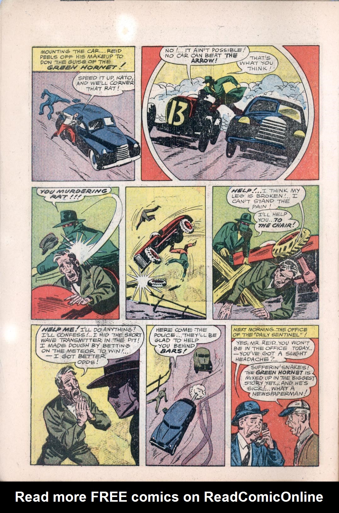 Read online Green Hornet Comics comic -  Issue #30 - 12