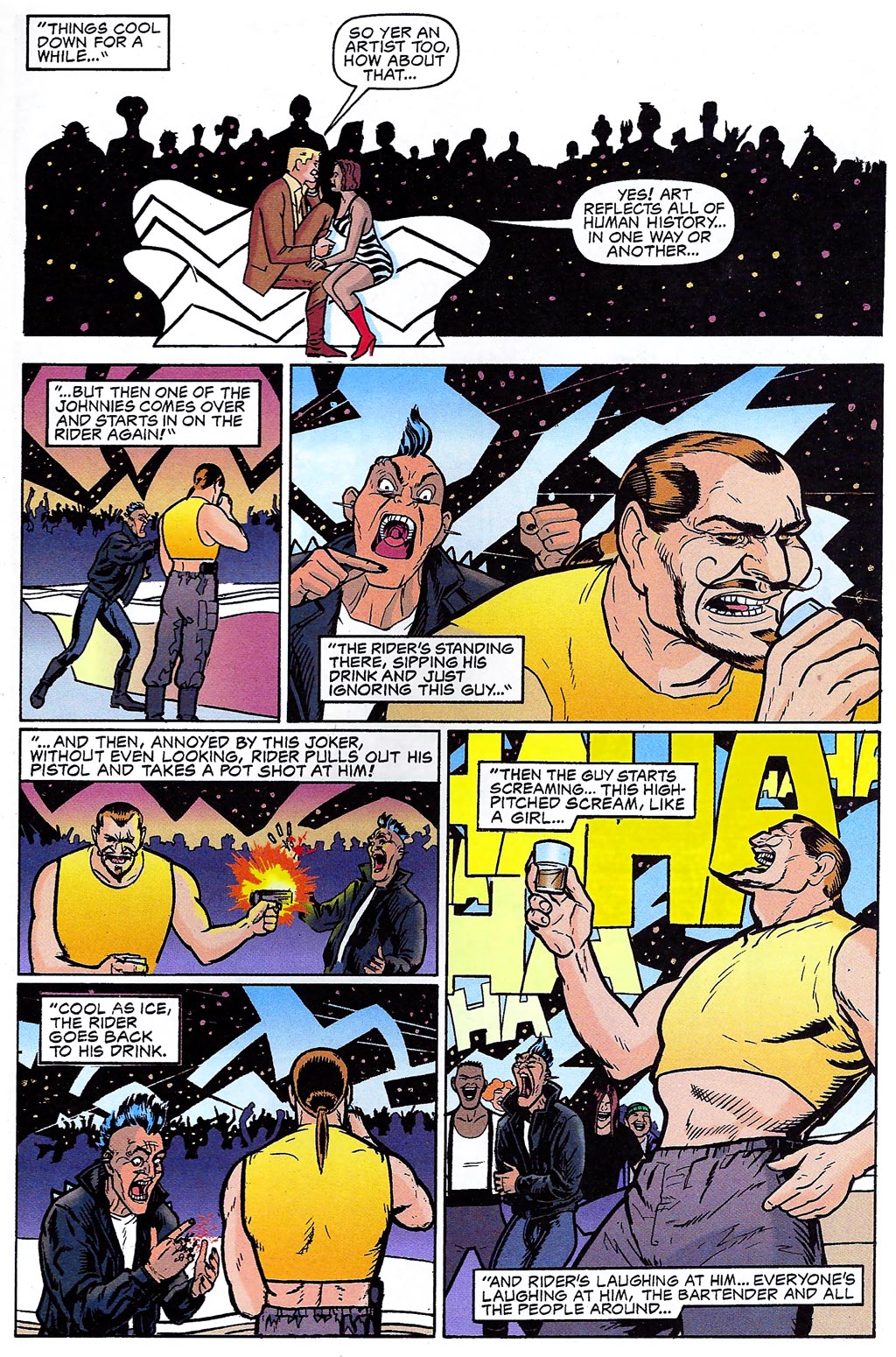 Read online Bob Burden's Original Mysterymen Comics comic -  Issue #4 - 25
