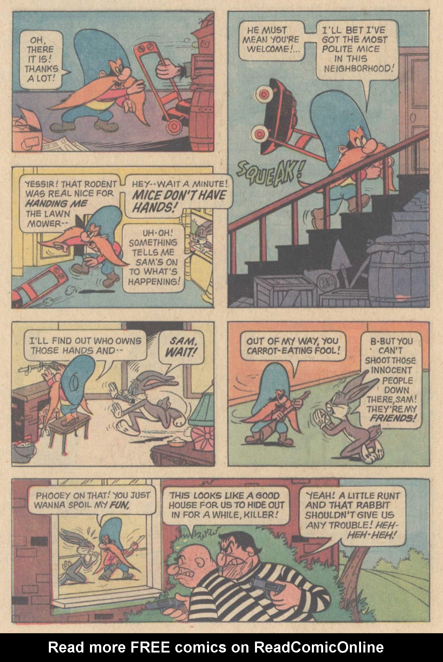 Read online Yosemite Sam and Bugs Bunny comic -  Issue #18 - 16