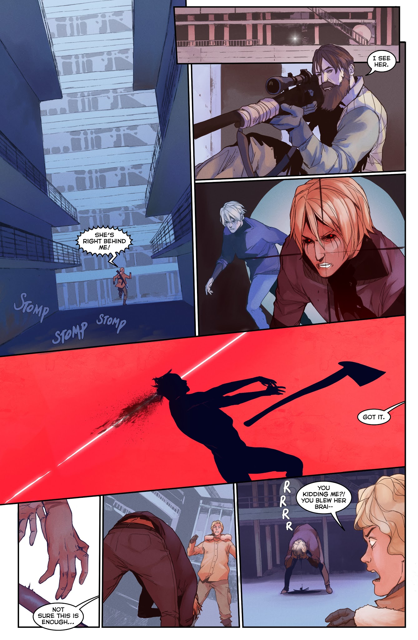 Read online Allies comic -  Issue #7 - 17