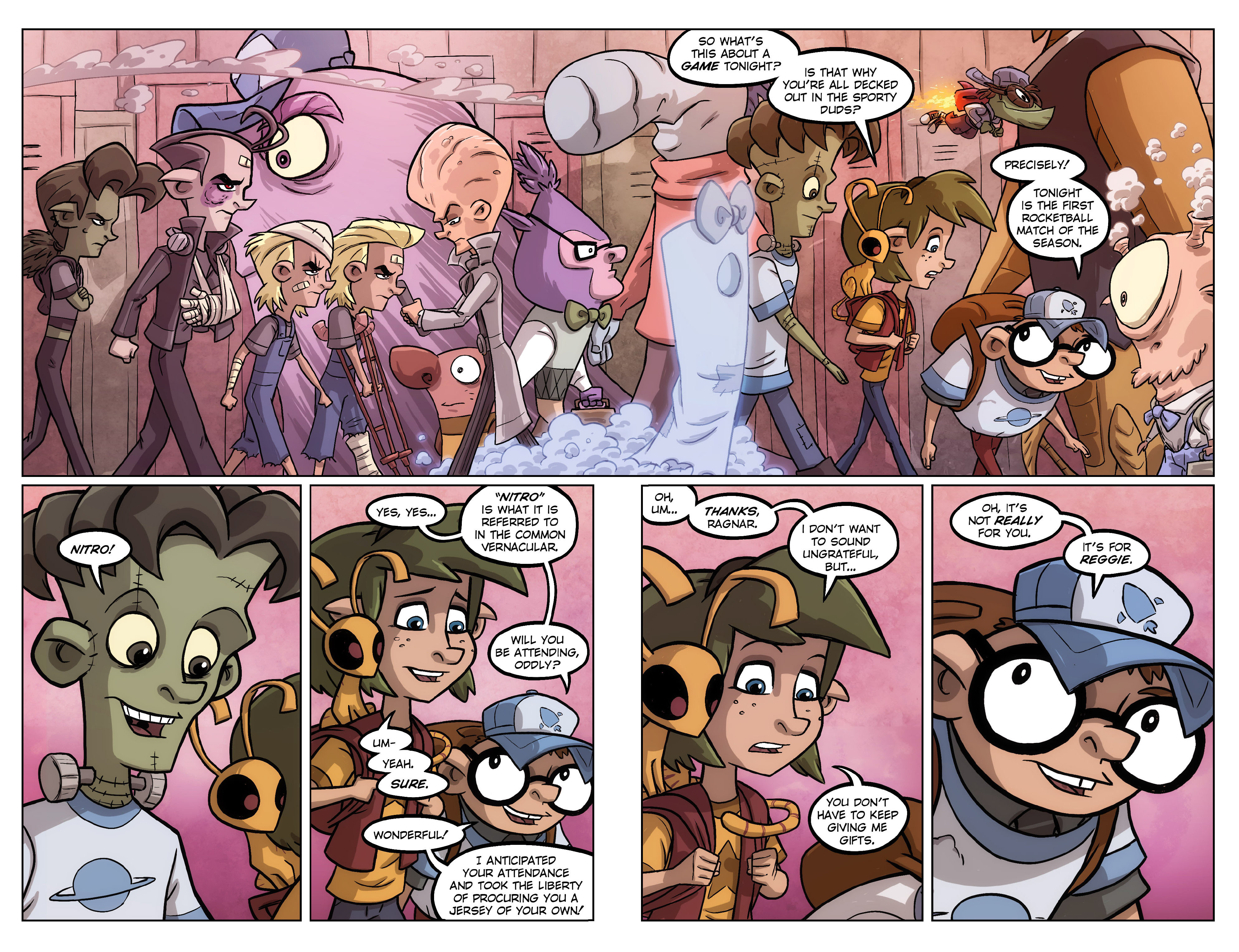 Read online Oddly Normal (2014) comic -  Issue #10 - 21