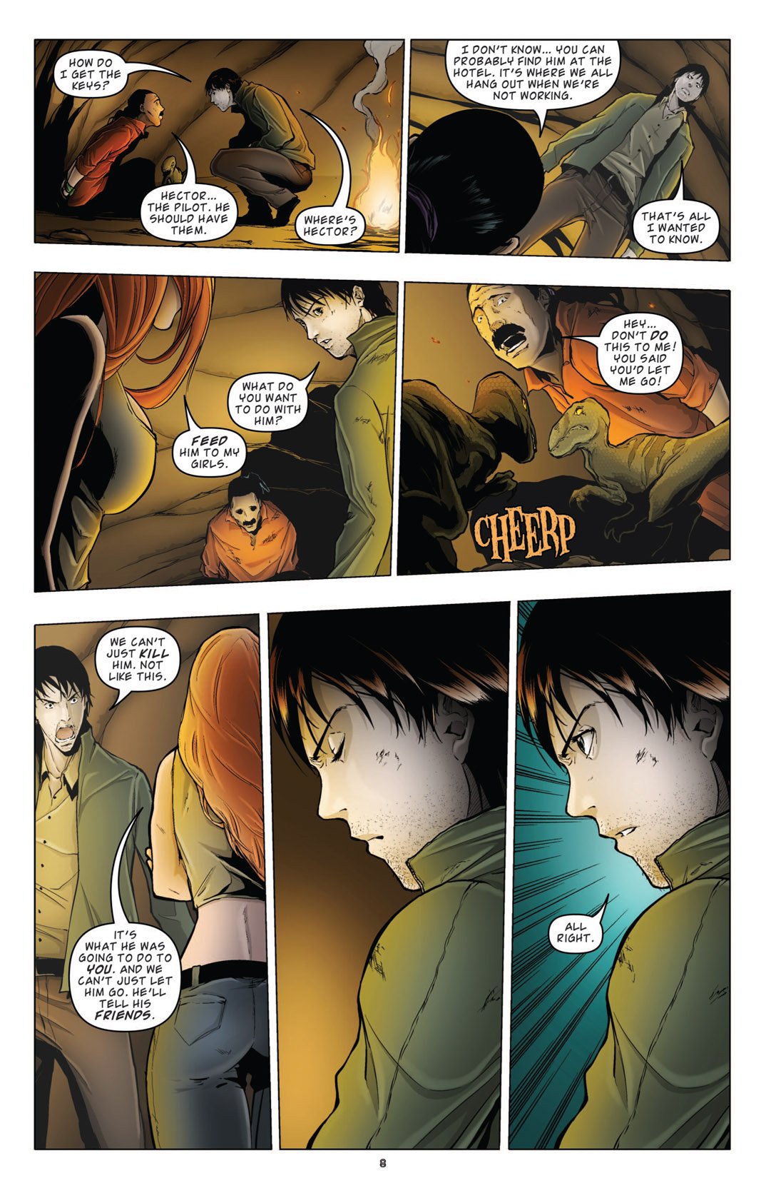 Read online Jurassic Park: Dangerous Games comic -  Issue #4 - 11
