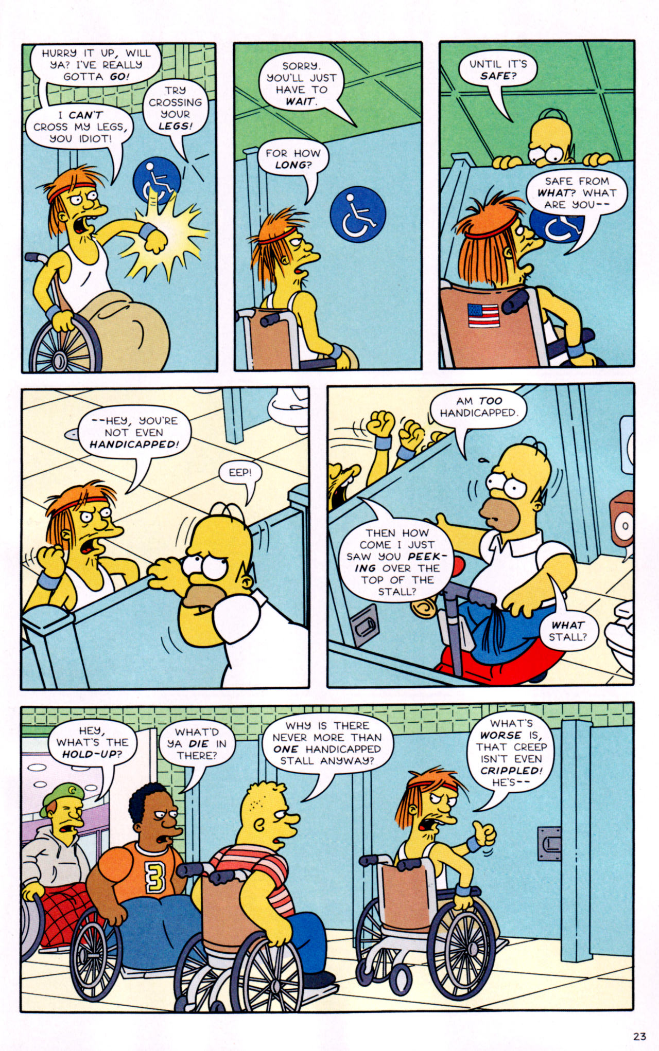 Read online Simpsons Comics comic -  Issue #129 - 20