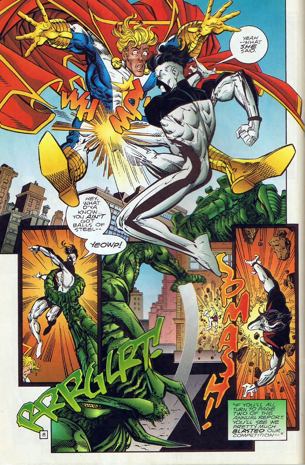 Read online Wildstar comic -  Issue #3 - 10