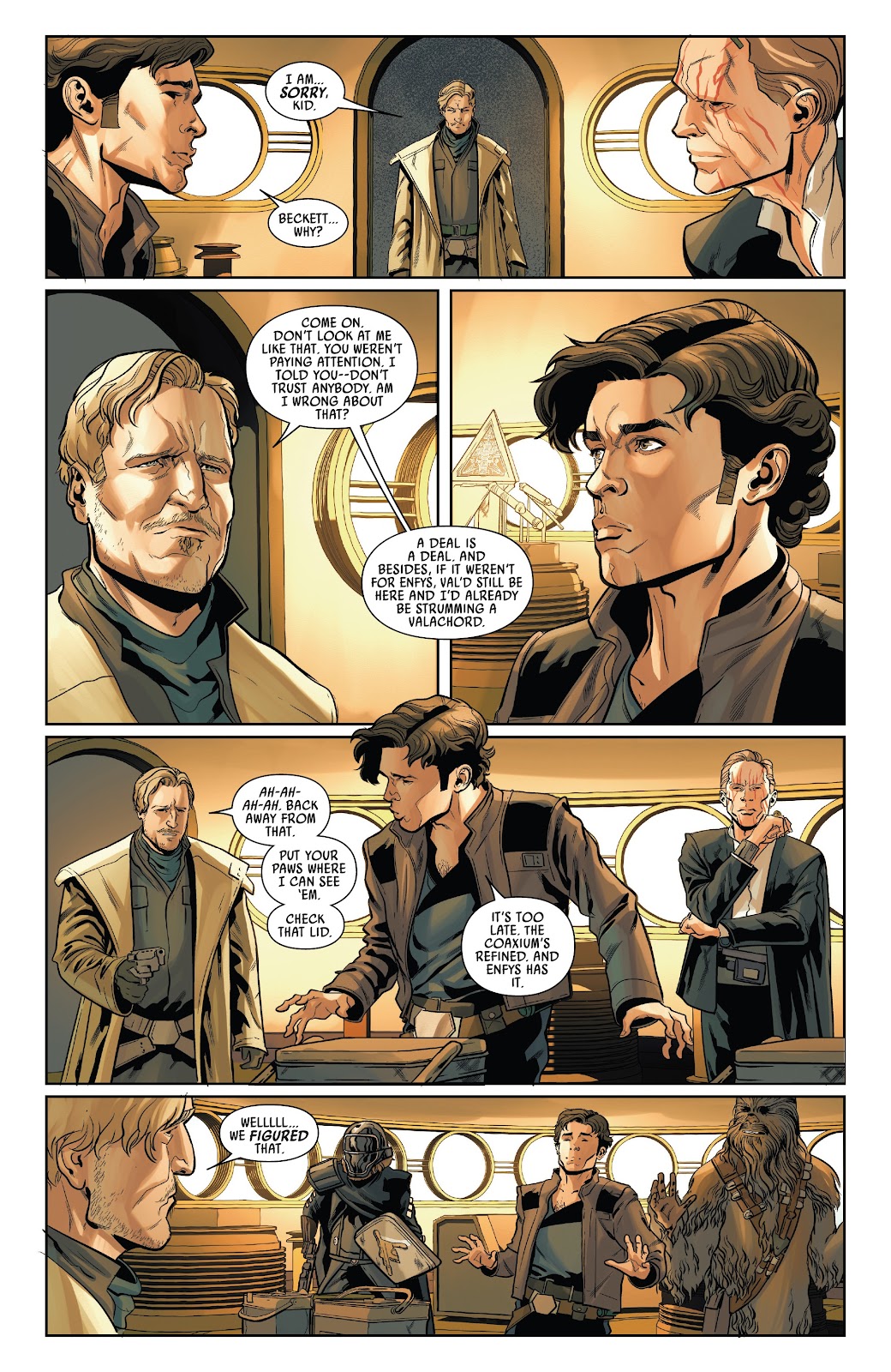 Read online Solo: A Star Wars Story Adaptation comic -  Issue #6 - 13