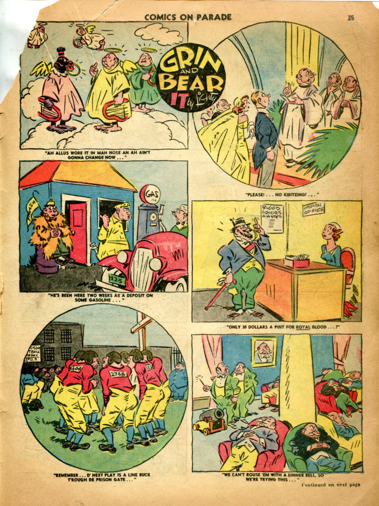 Read online Comics on Parade comic -  Issue #19 - 38