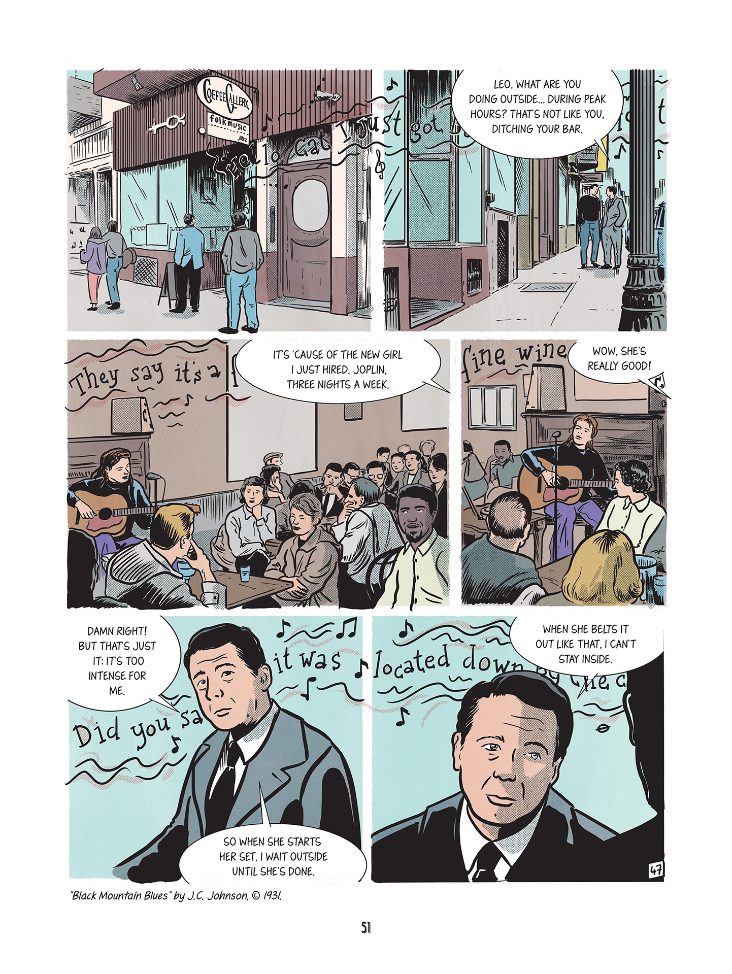 Read online Love Me Please!: The Story of Janis Joplin comic -  Issue # TPB (Part 1) - 52