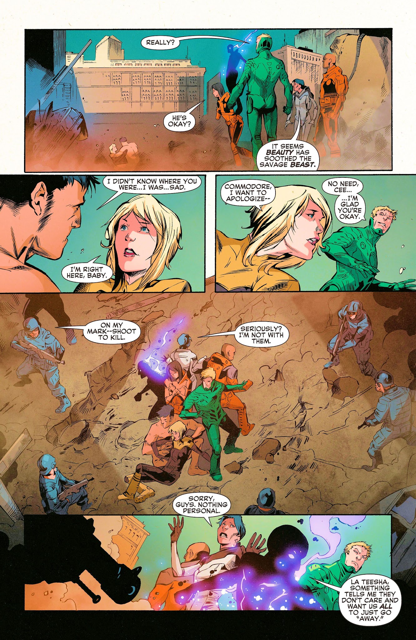 Read online The Green Team: Teen Trillionaires comic -  Issue #7 - 15