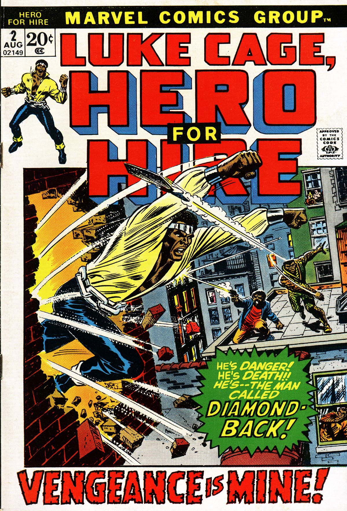 Read online Hero for Hire comic -  Issue #2 - 1