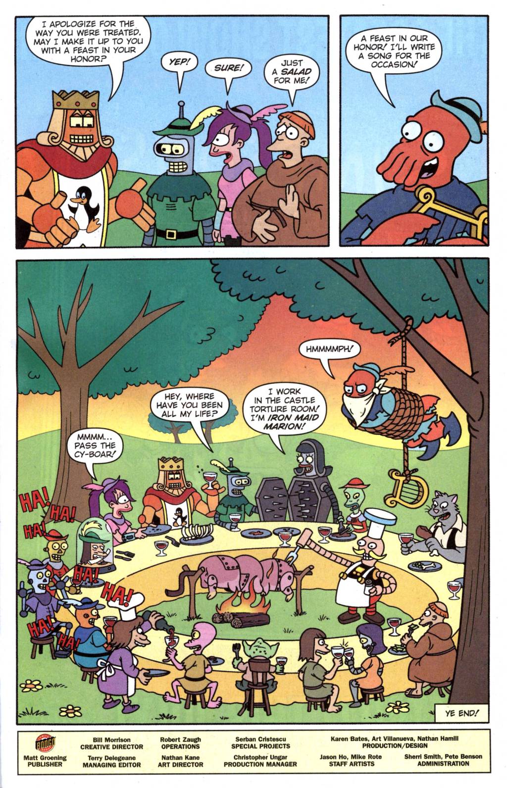 Read online Futurama Comics comic -  Issue #25 - 27