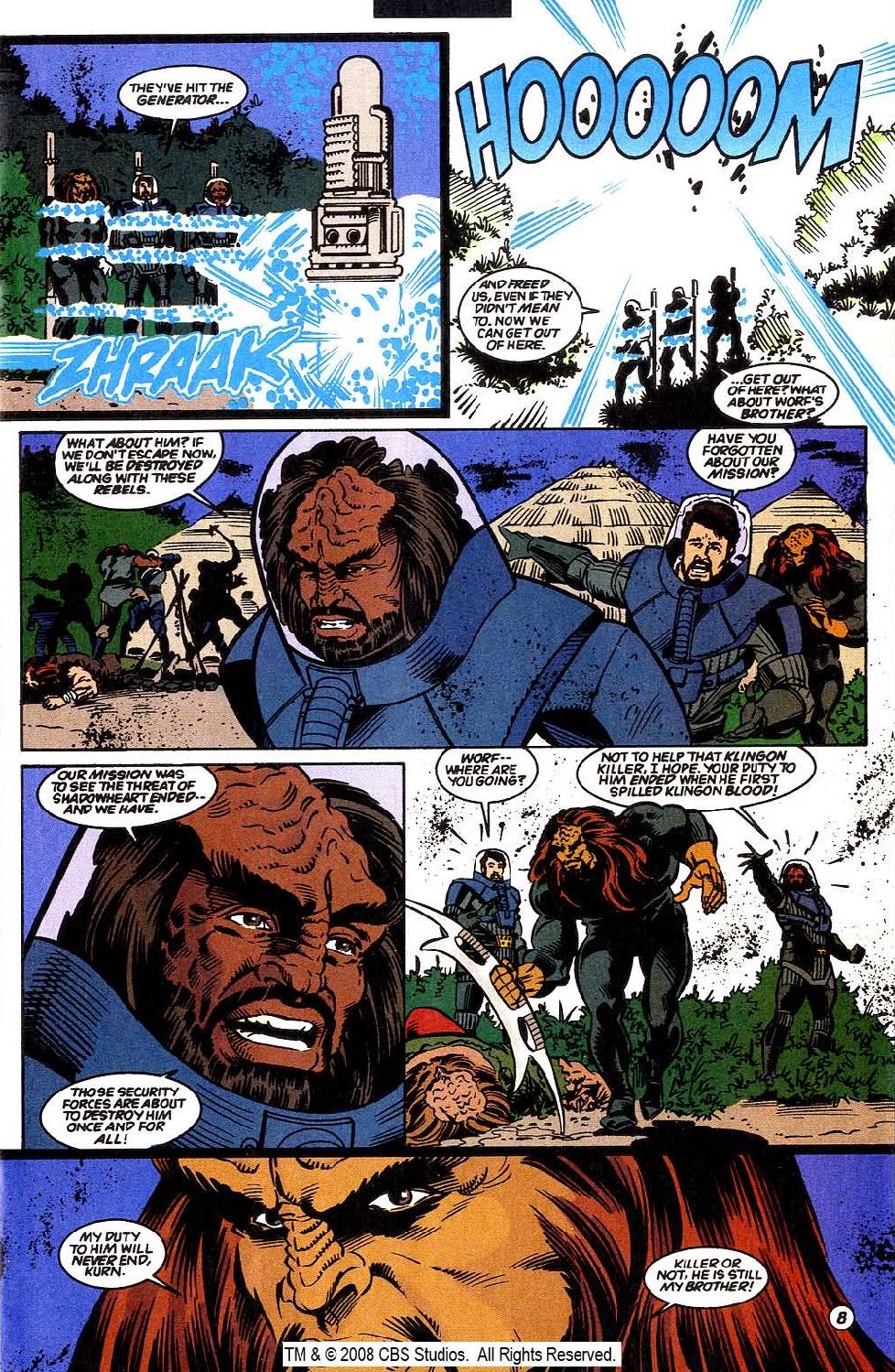 Read online Star Trek: The Next Generation - Shadowheart comic -  Issue #4 - 8