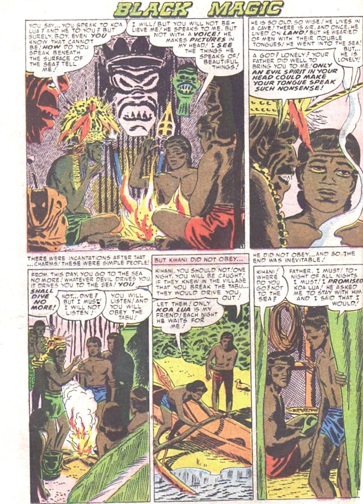 Read online Black Magic (1950) comic -  Issue #18 - 24