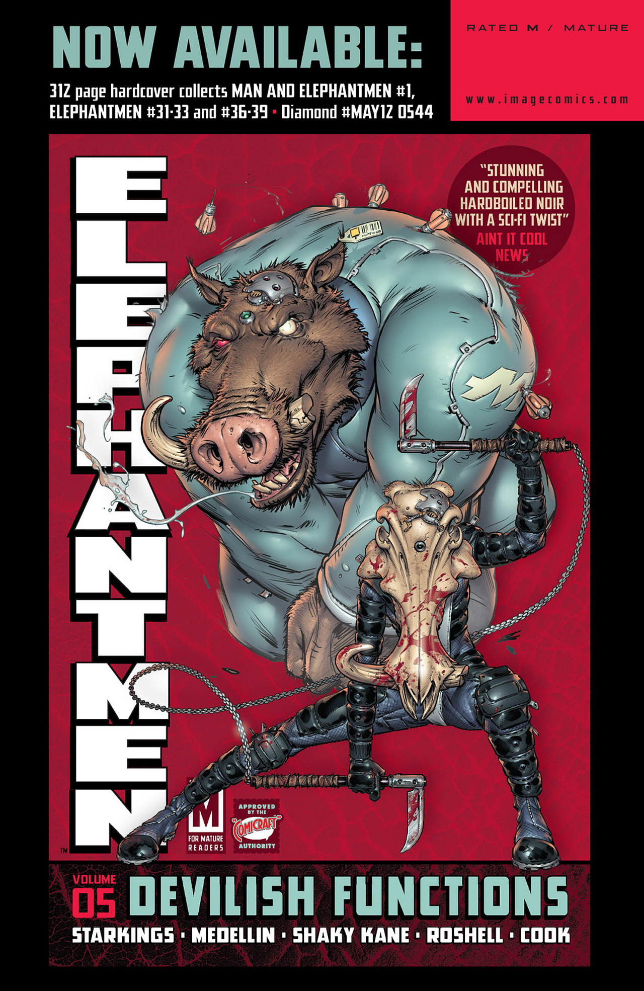 Read online Elephantmen comic -  Issue #42 - 36
