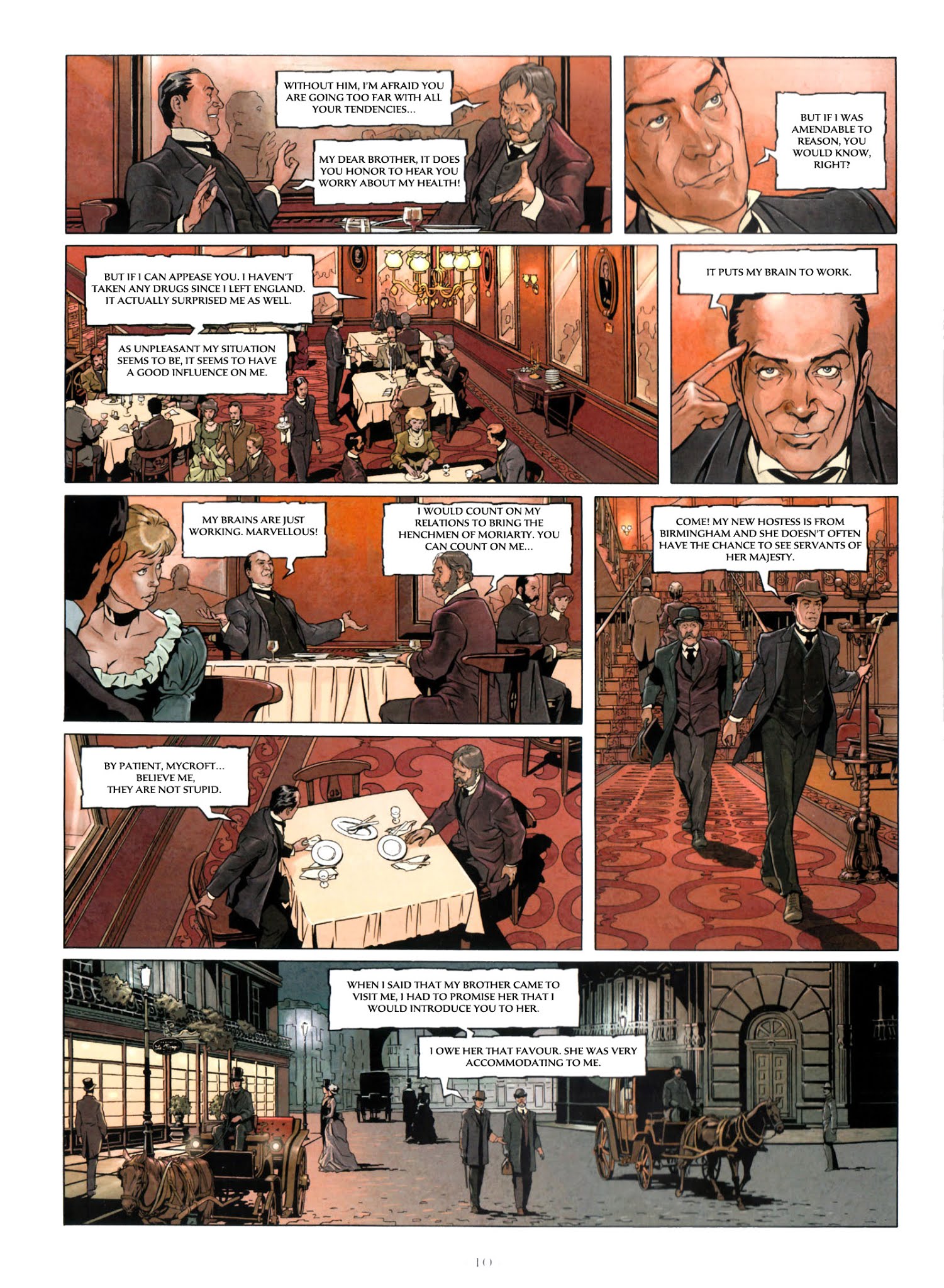 Read online Sherlock Holmes and the Vampires of London comic -  Issue # TPB - 11