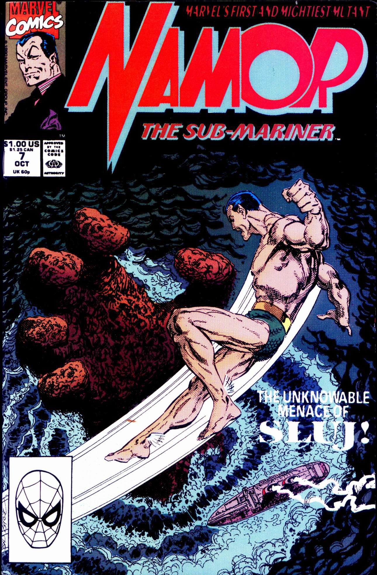 Read online Namor, The Sub-Mariner comic -  Issue #7 - 1