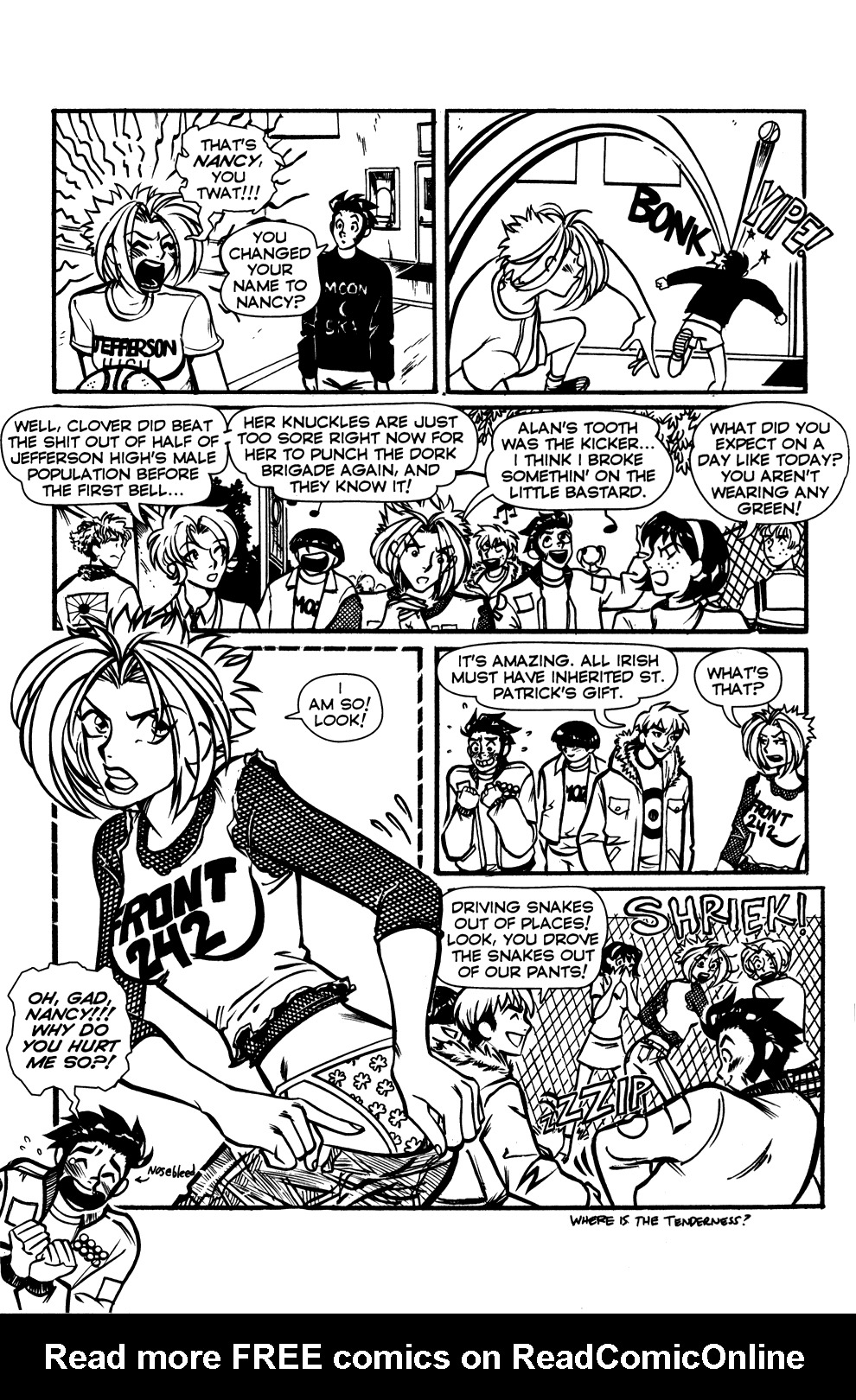 Read online Blue Monday: Nobody's Fool comic -  Issue # Full - 4