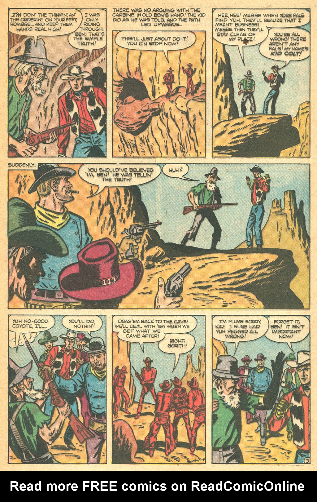 Read online Kid Colt Outlaw comic -  Issue #53 - 29