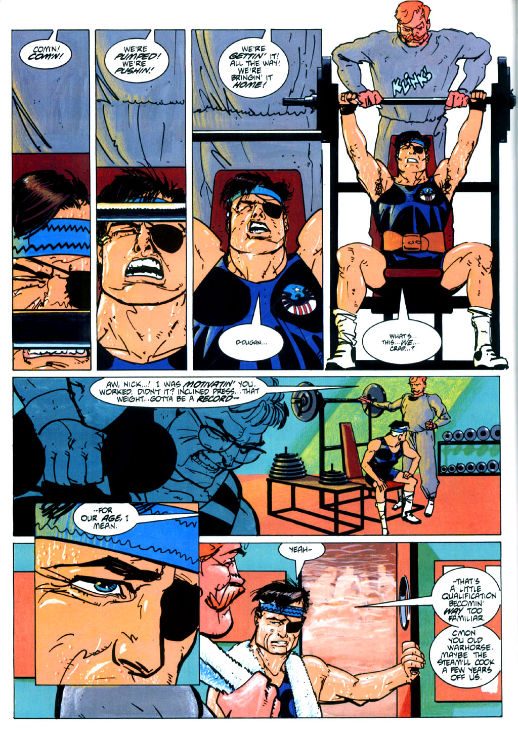 Read online Marvel Graphic Novel comic -  Issue #50 - Wolverine & Nick Fury - The Scorpio Connection - 11