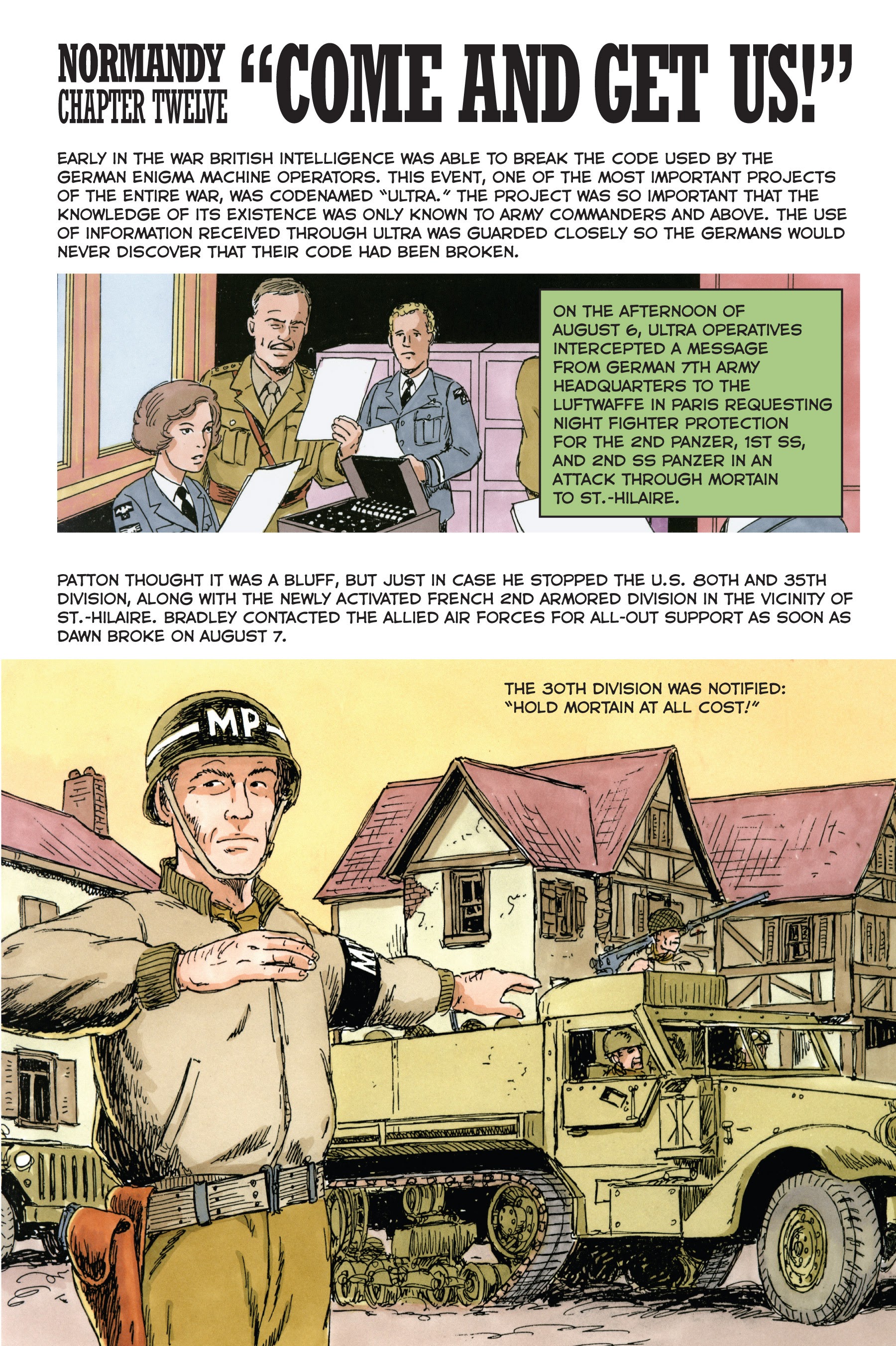 Read online Normandy: A Graphic History of D-Day, the Allied Invasion of Hitler's Fortress Europe comic -  Issue # TPB - 78