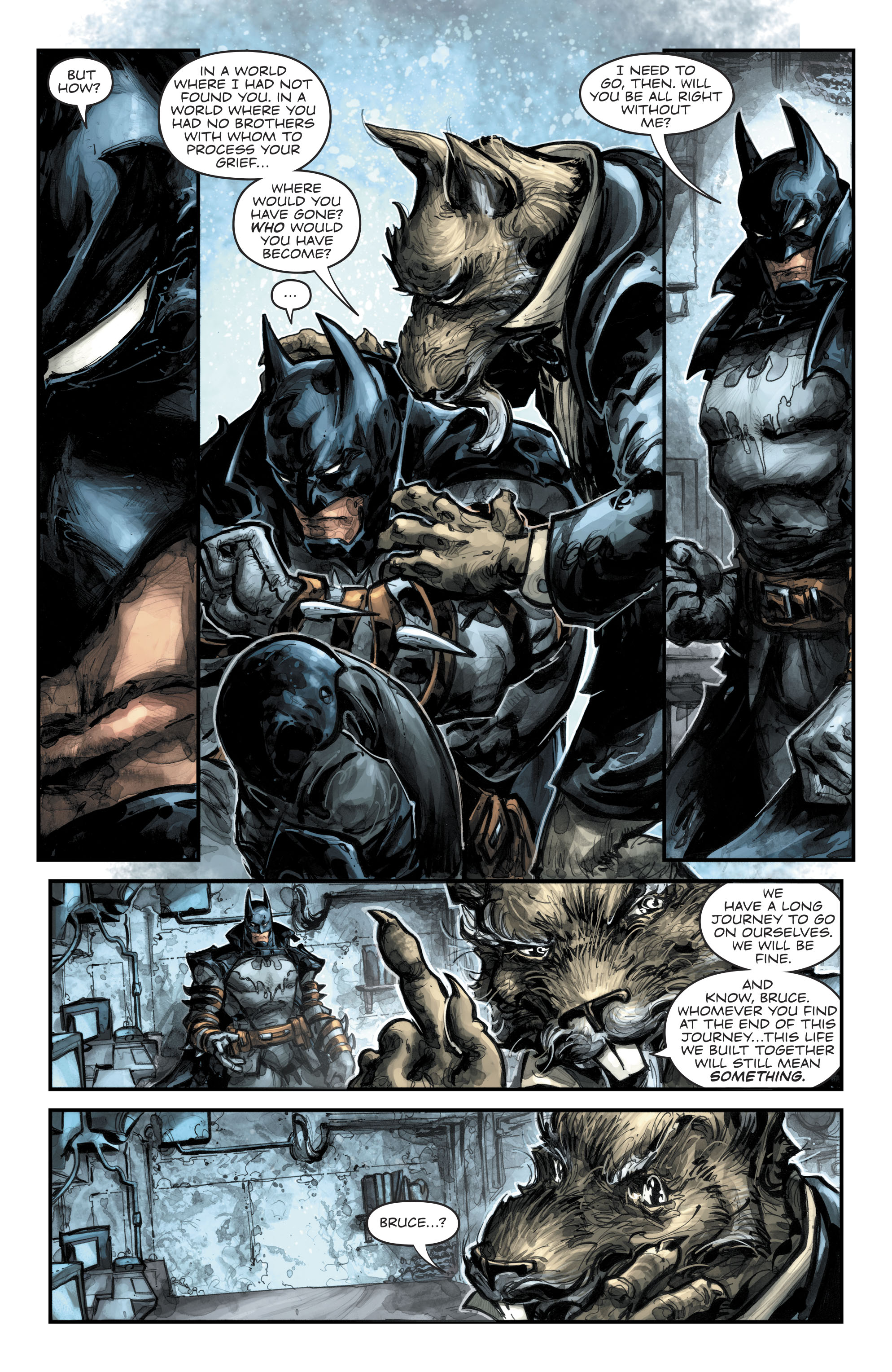 Read online Batman/Teenage Mutant Ninja Turtles III comic -  Issue #3 - 9