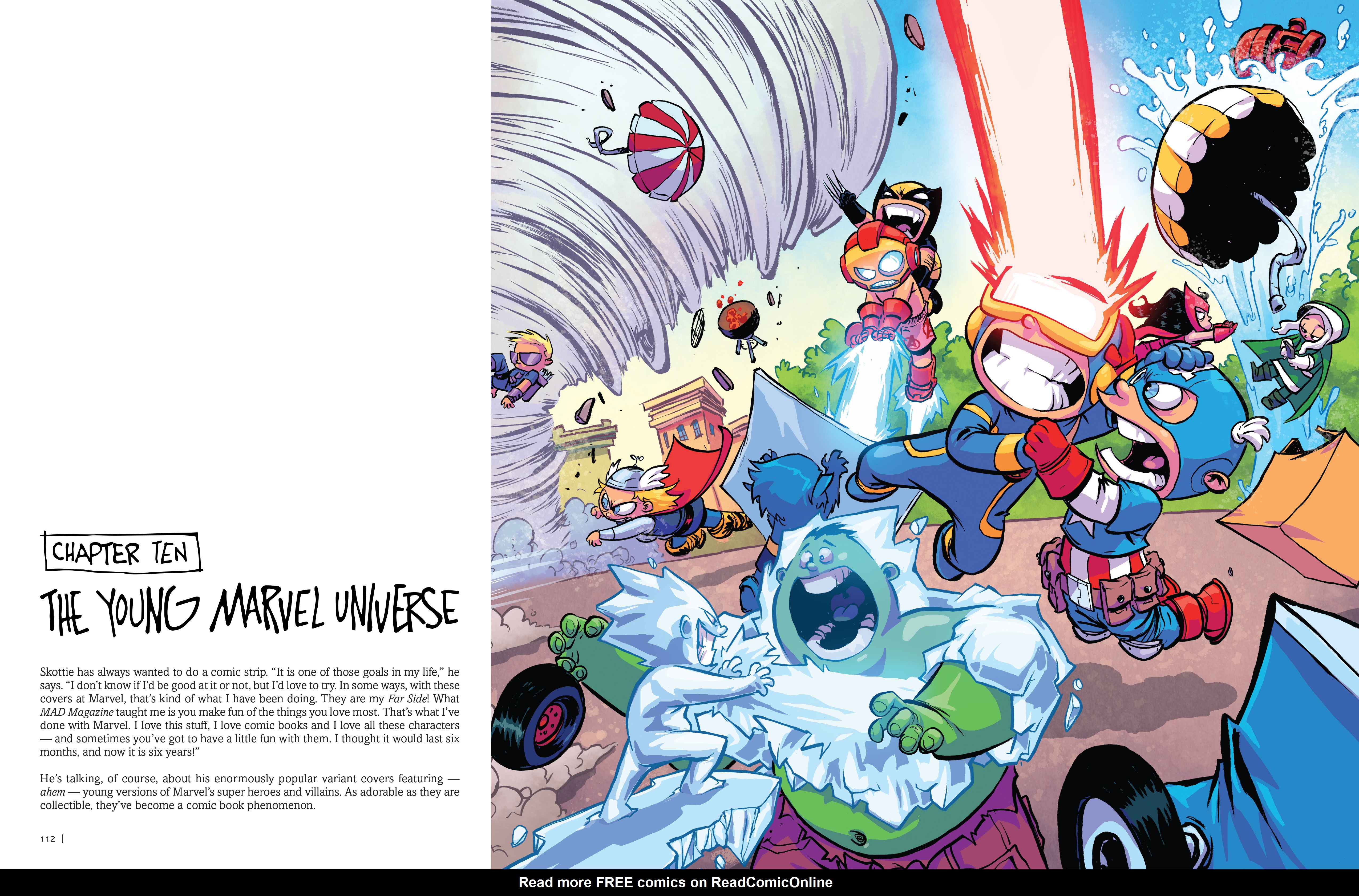 Read online The Marvel Art of Skottie Young comic -  Issue # TPB - 58