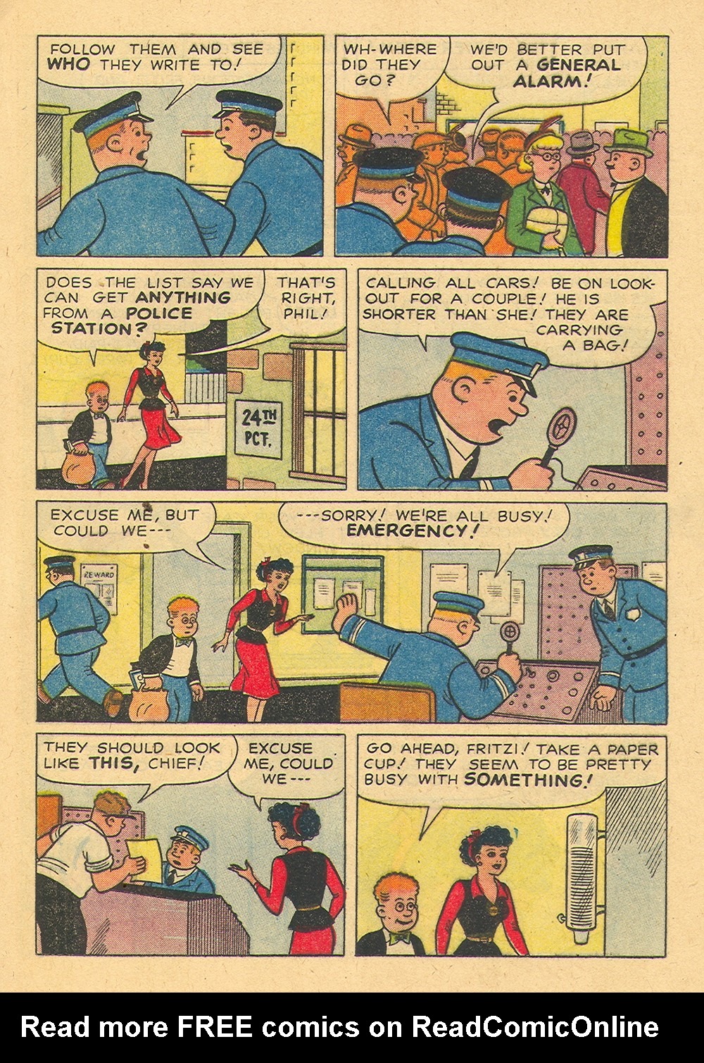 Read online Fritzi Ritz (1953) comic -  Issue #57 - 17