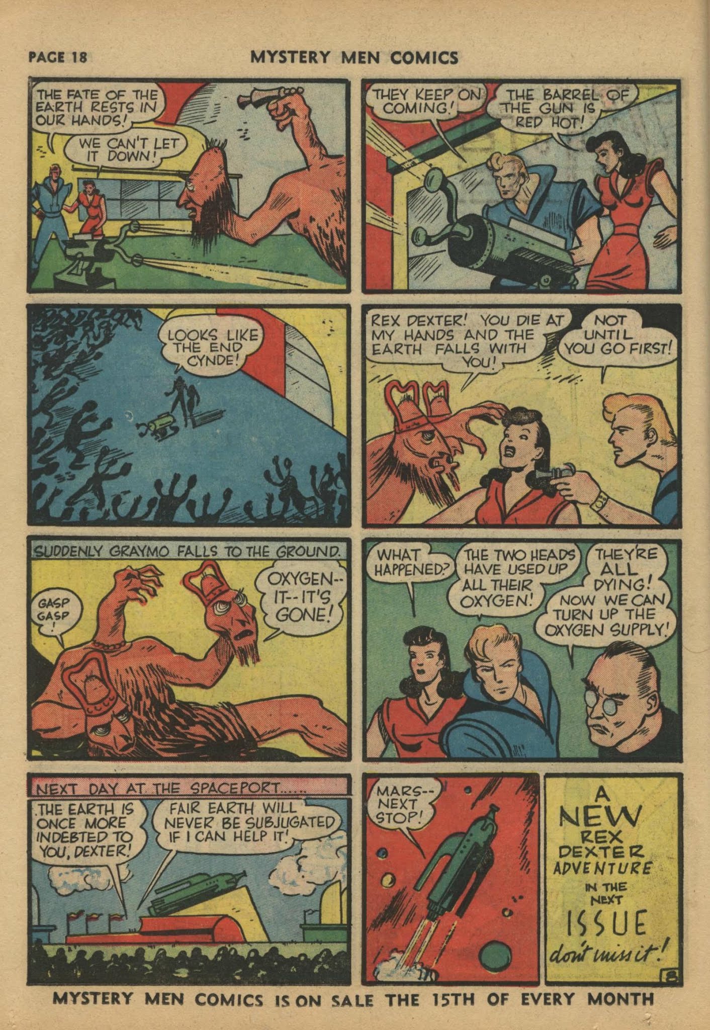 Read online Mystery Men Comics comic -  Issue #17 - 20