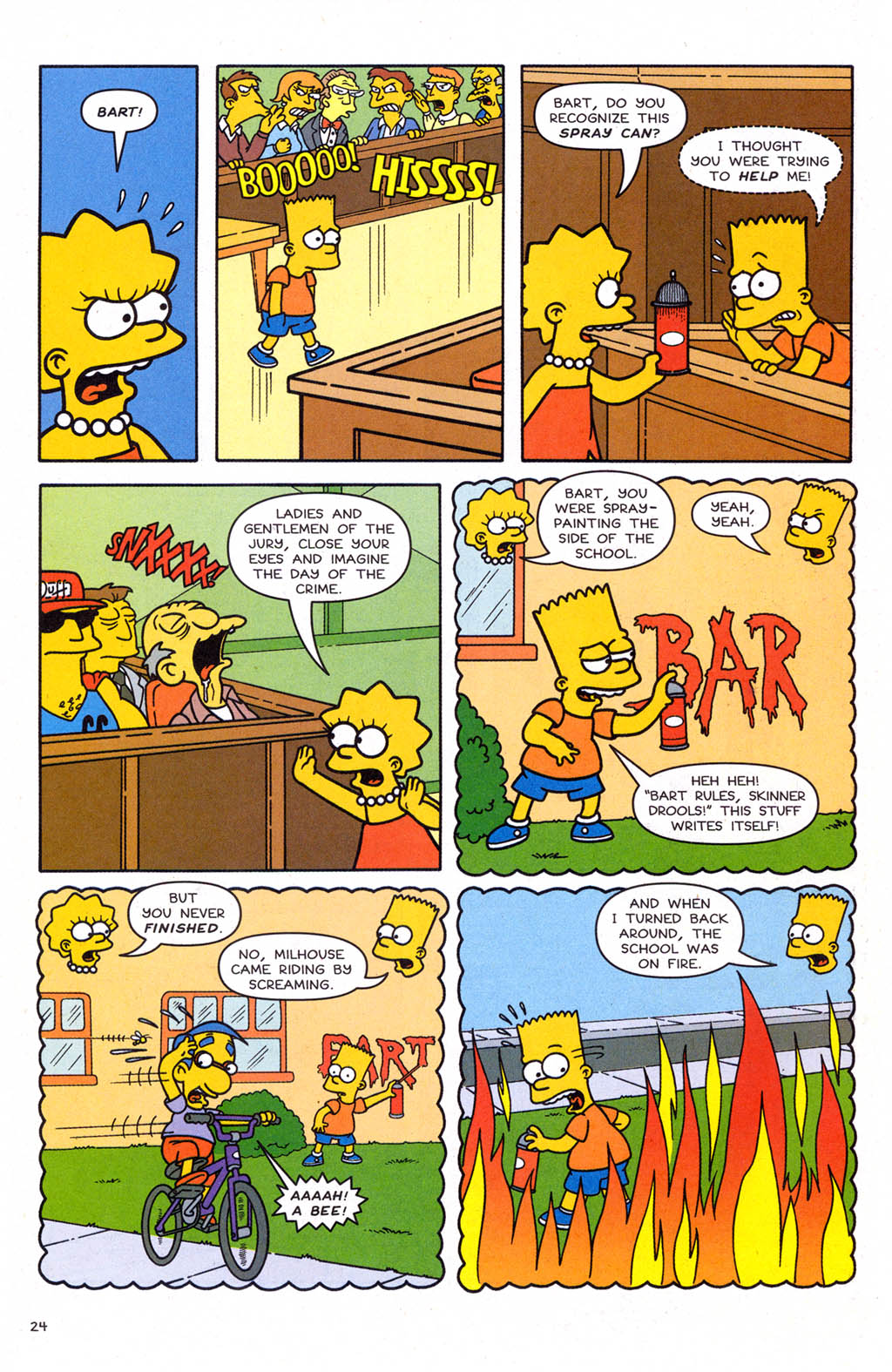 Read online Simpsons Comics comic -  Issue #107 - 25