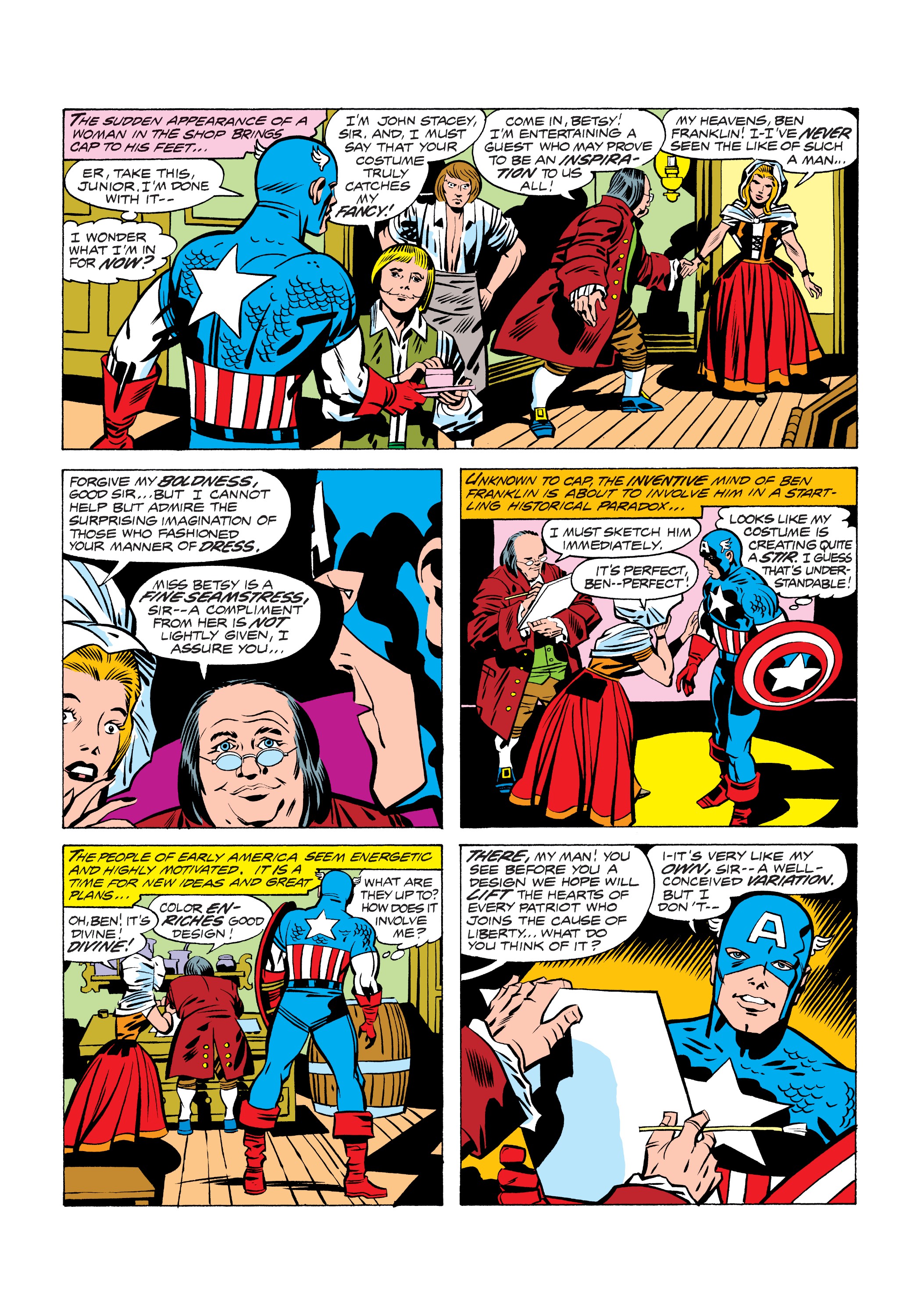 Read online Marvel Masterworks: Captain America comic -  Issue # TPB 10 (Part 2) - 68