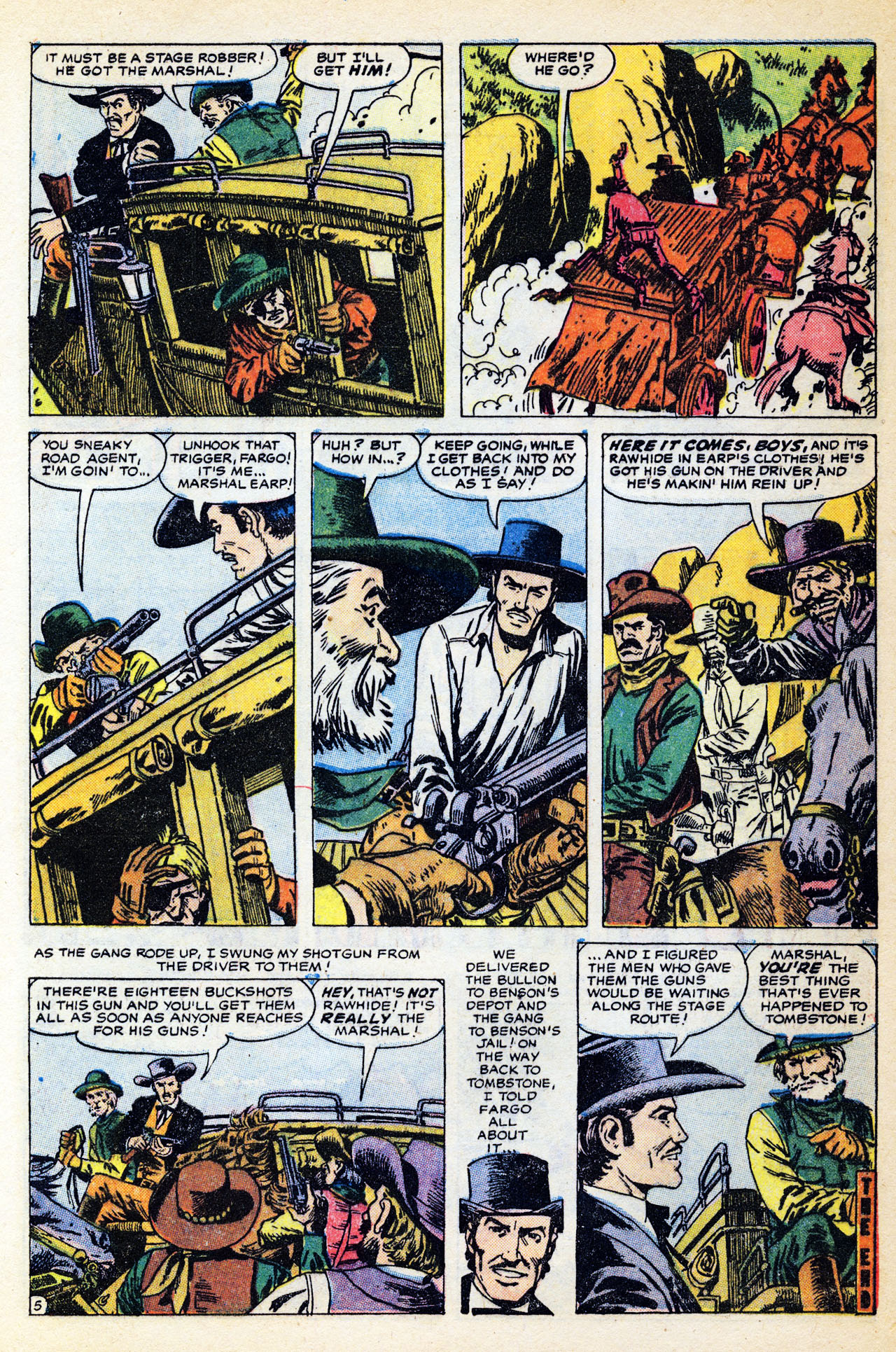 Read online Gunsmoke Western comic -  Issue #35 - 32