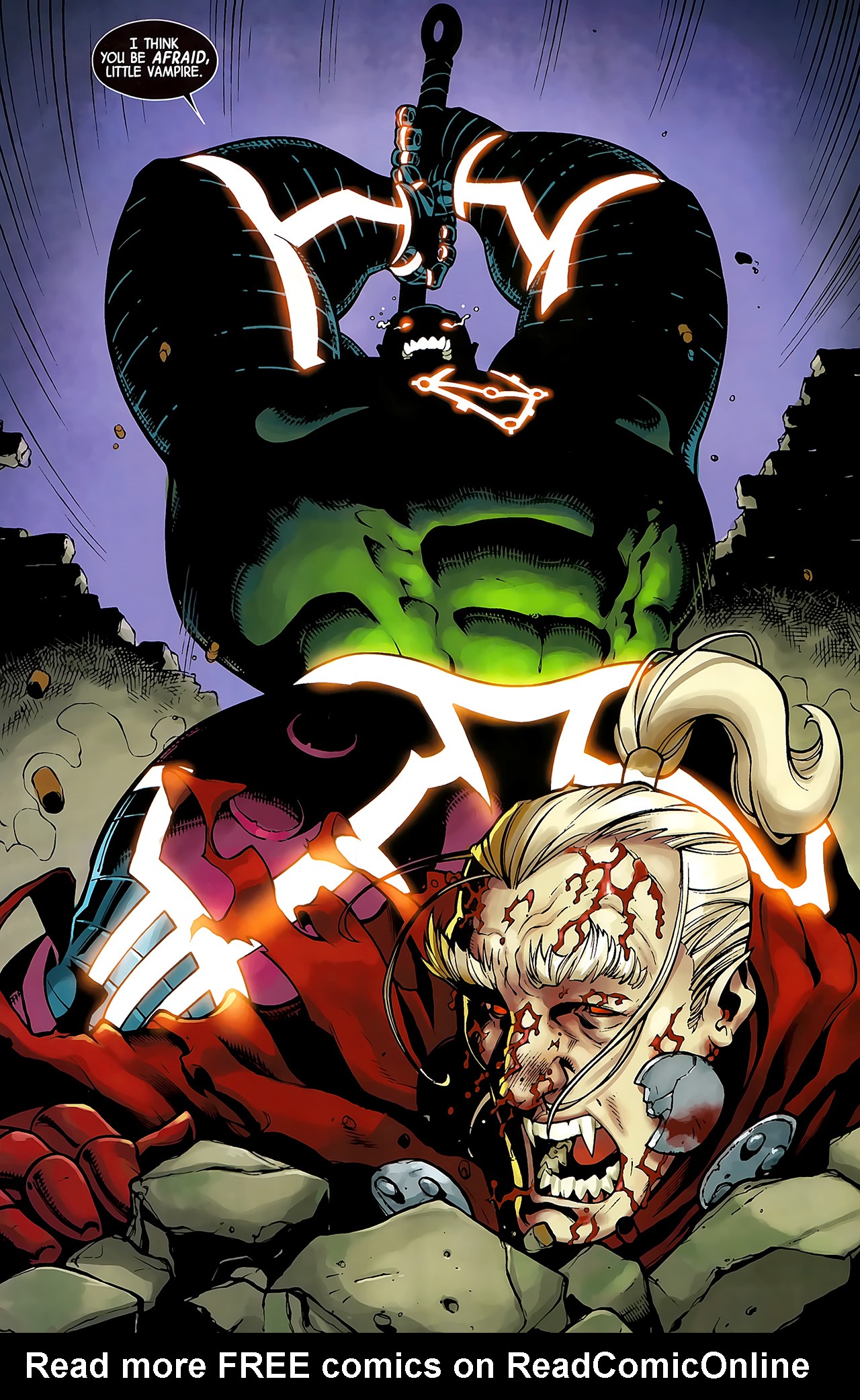 Read online Fear Itself: Hulk vs. Dracula comic -  Issue #3 - 17