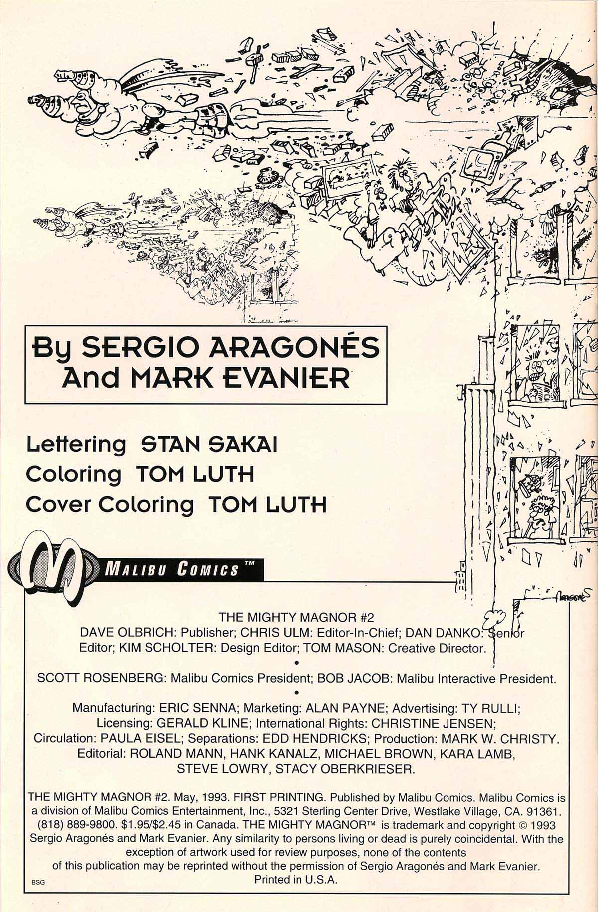 Read online The Mighty Magnor comic -  Issue #2 - 2