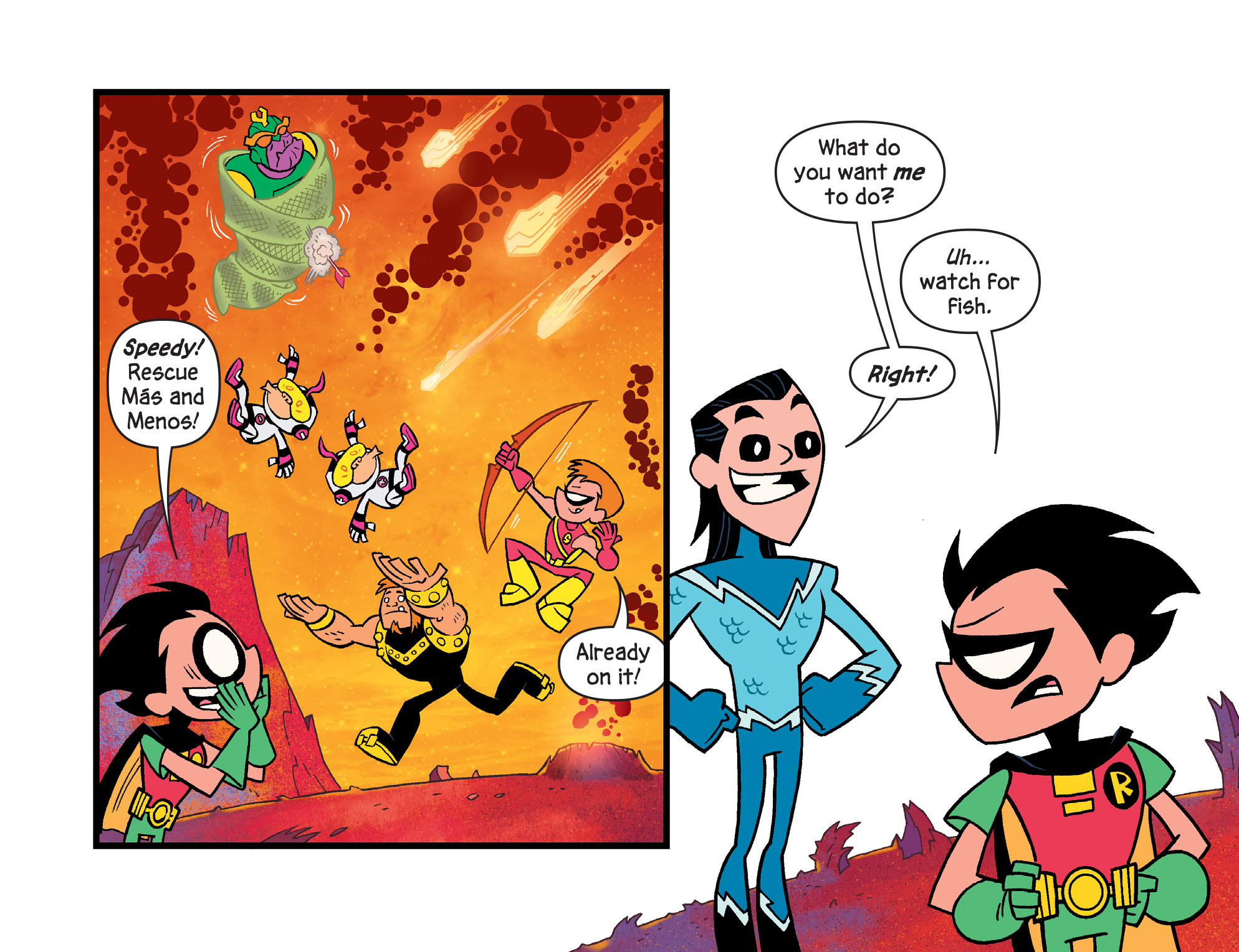 Read online Teen Titans Go! To Camp comic -  Issue #13 - 26
