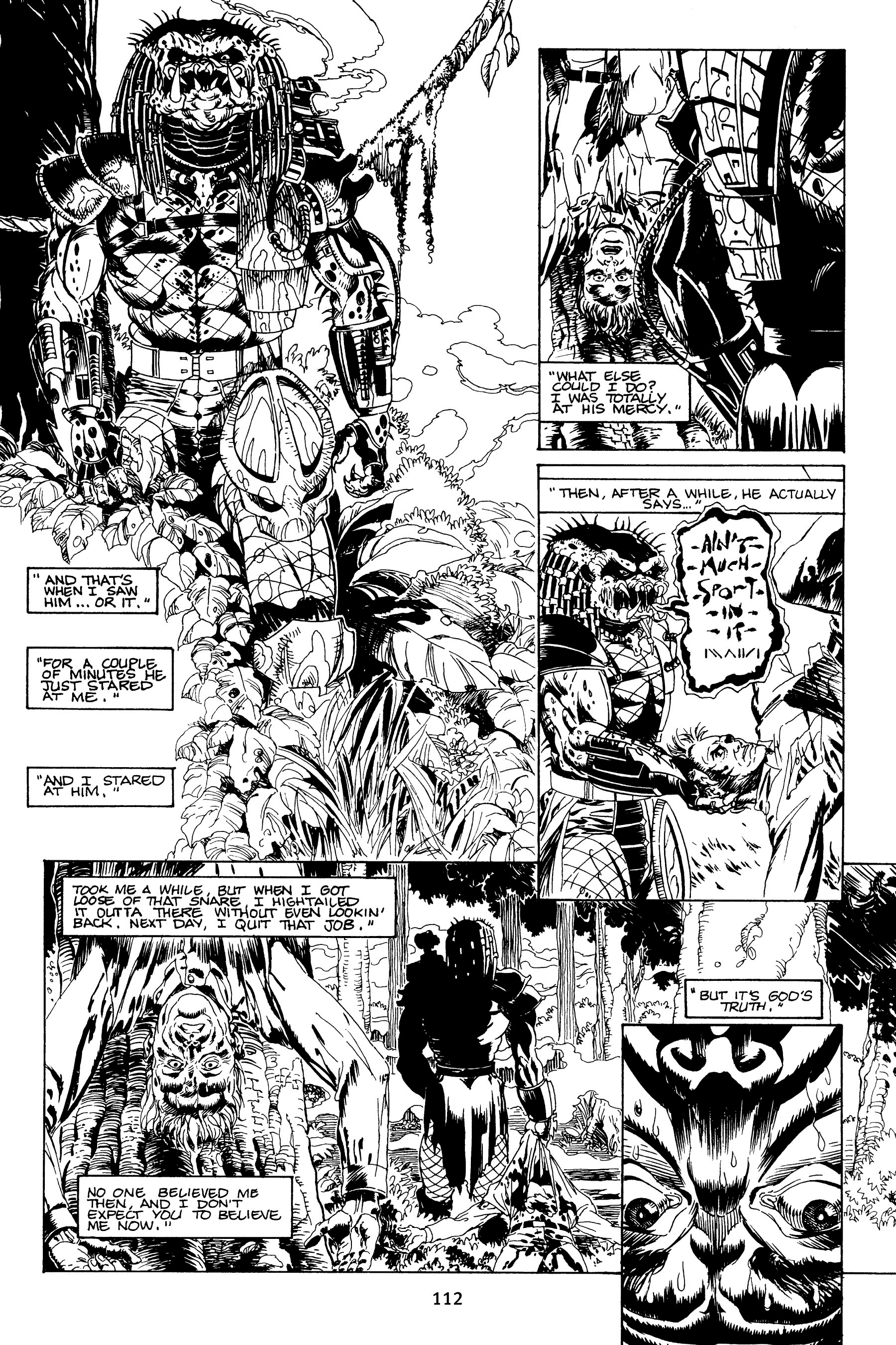 Read online Predator Omnibus comic -  Issue # TPB 2 (Part 1) - 112