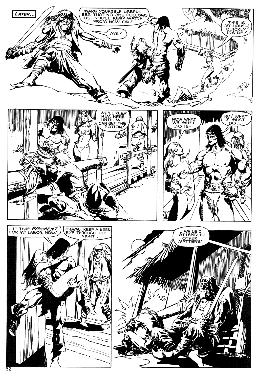 The Savage Sword Of Conan issue 120 - Page 33