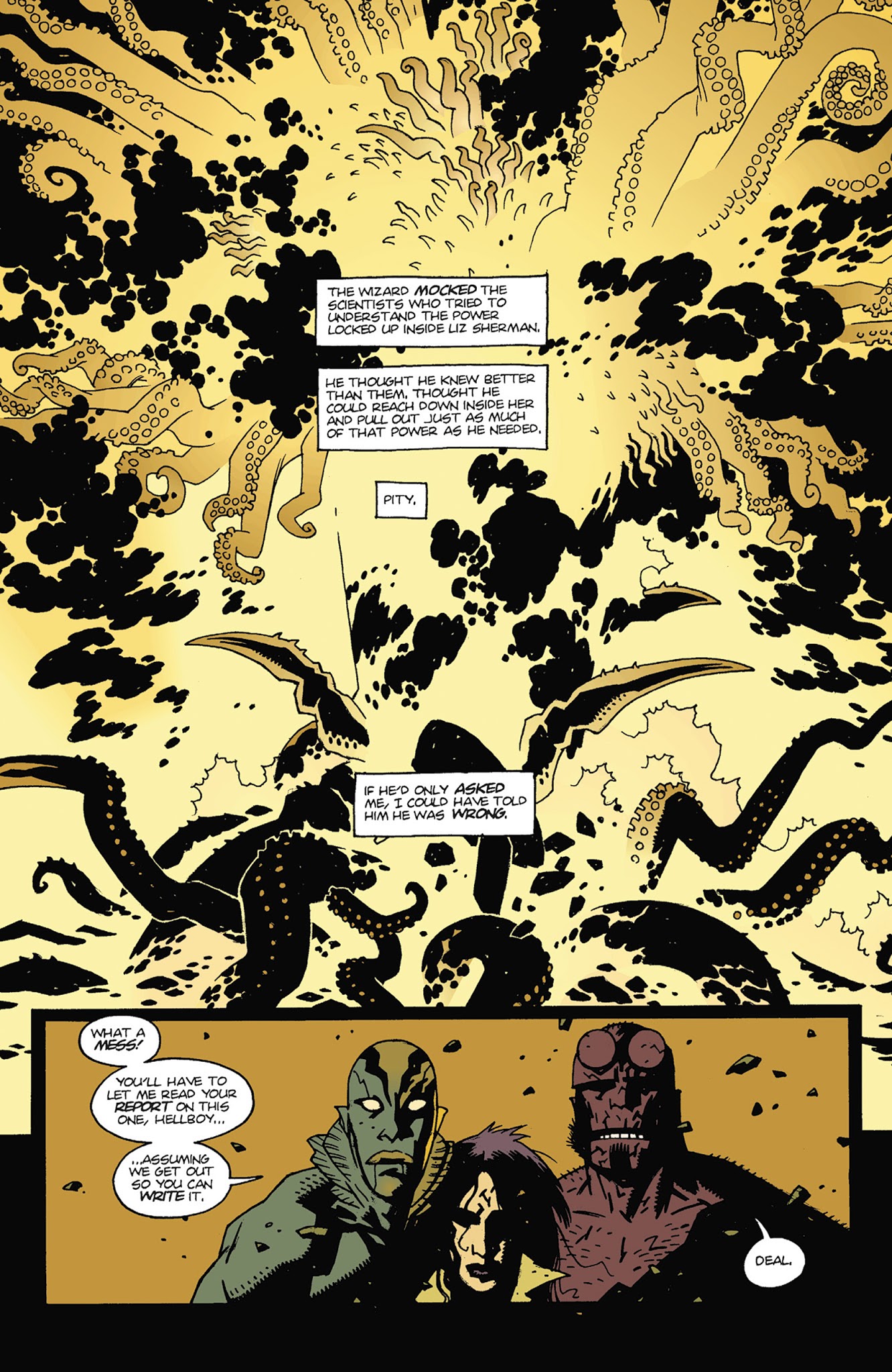 Read online Hellboy: Seed of Destruction comic -  Issue # _TPB - 100