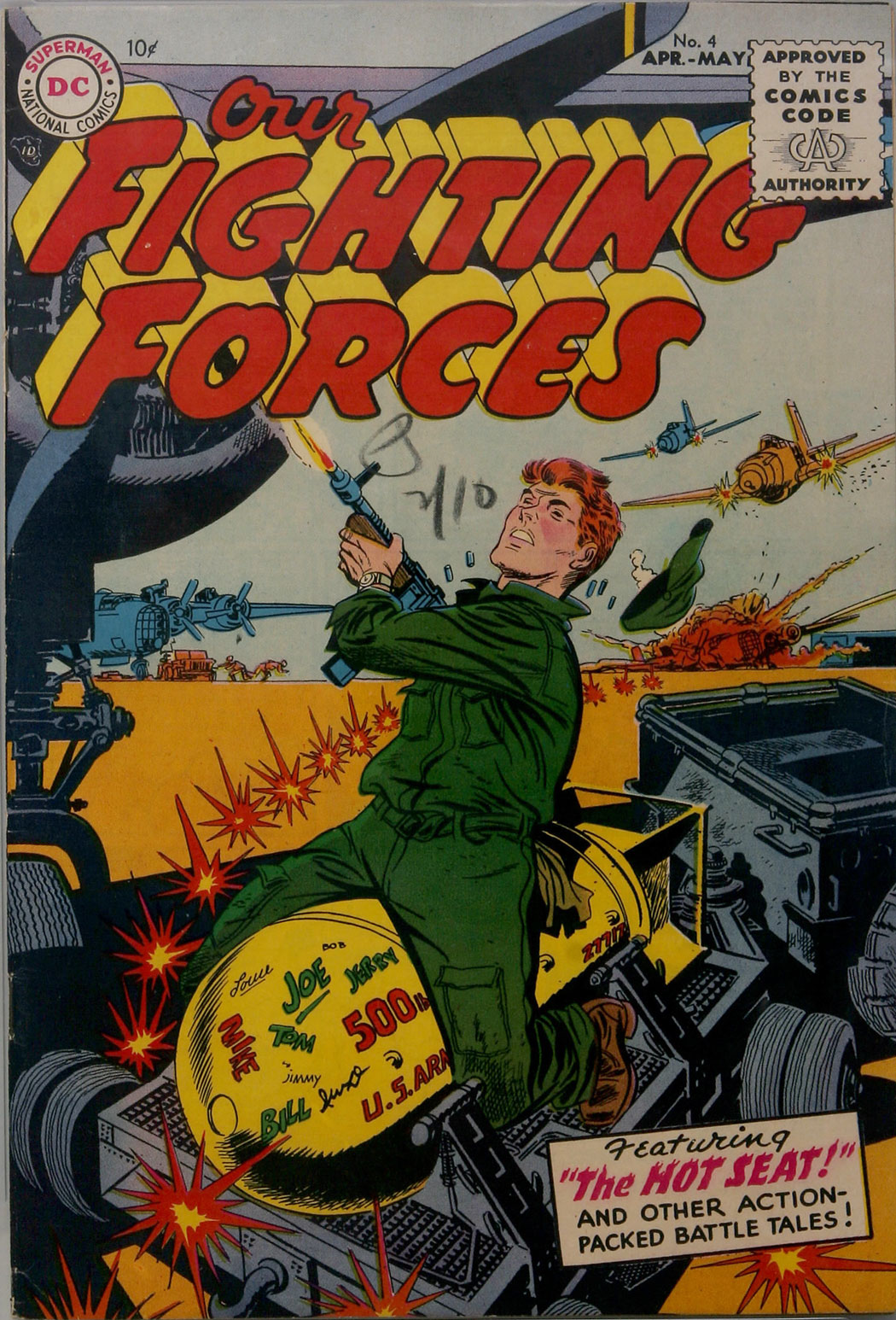 Read online Our Fighting Forces comic -  Issue #4 - 1