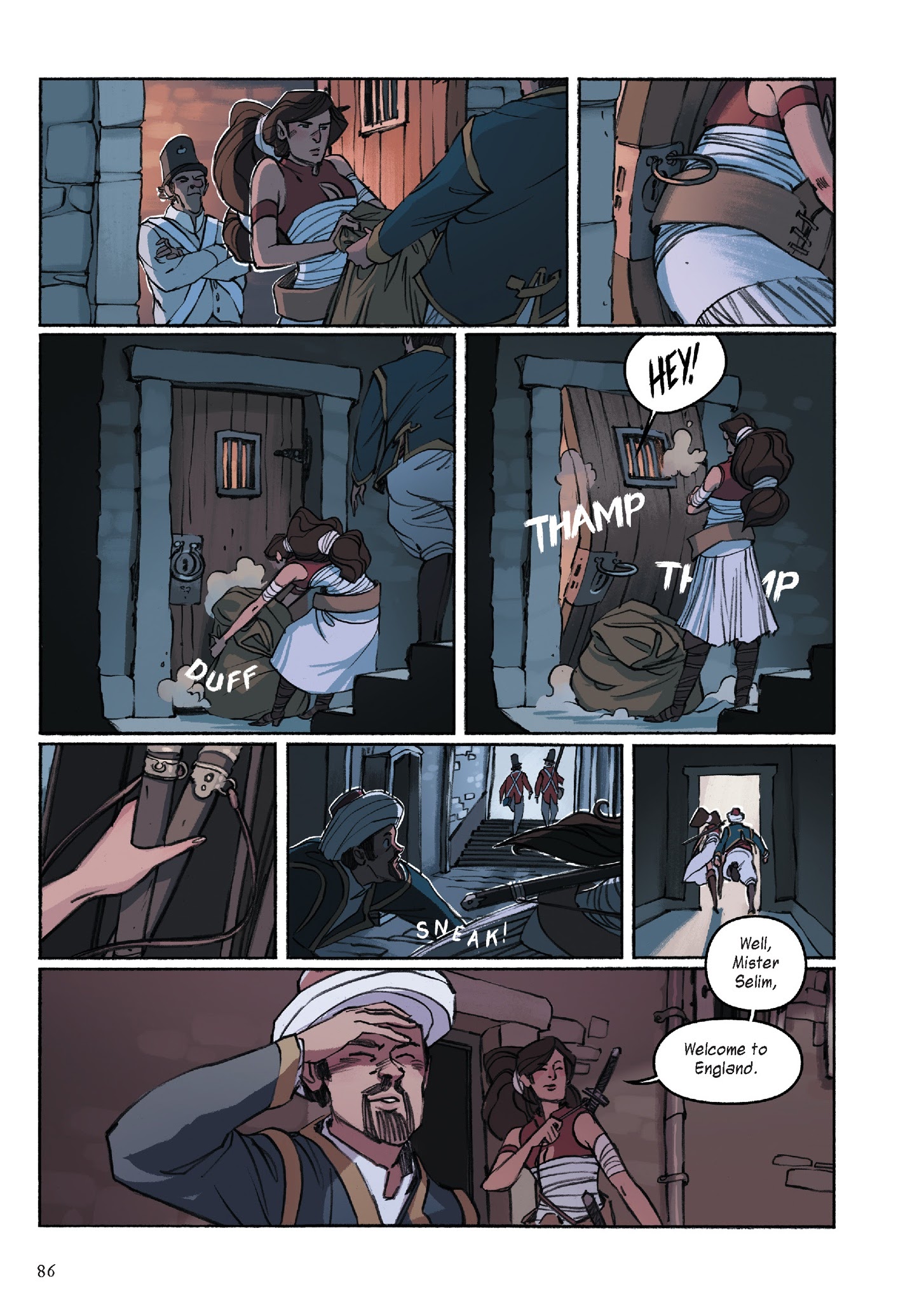 Read online Delilah Dirk and the King's Shilling comic -  Issue # TPB (Part 1) - 88