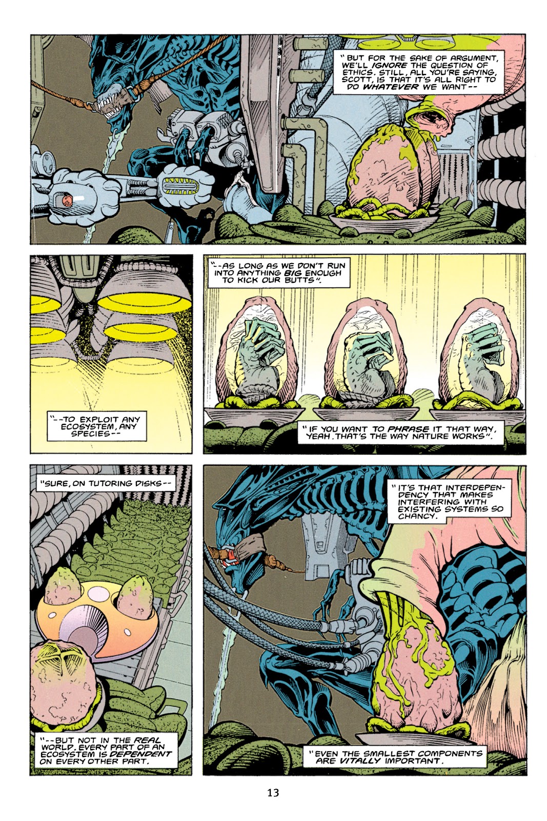 Aliens vs. Predator Omnibus issue TPB 1 Part 1 - Page 13