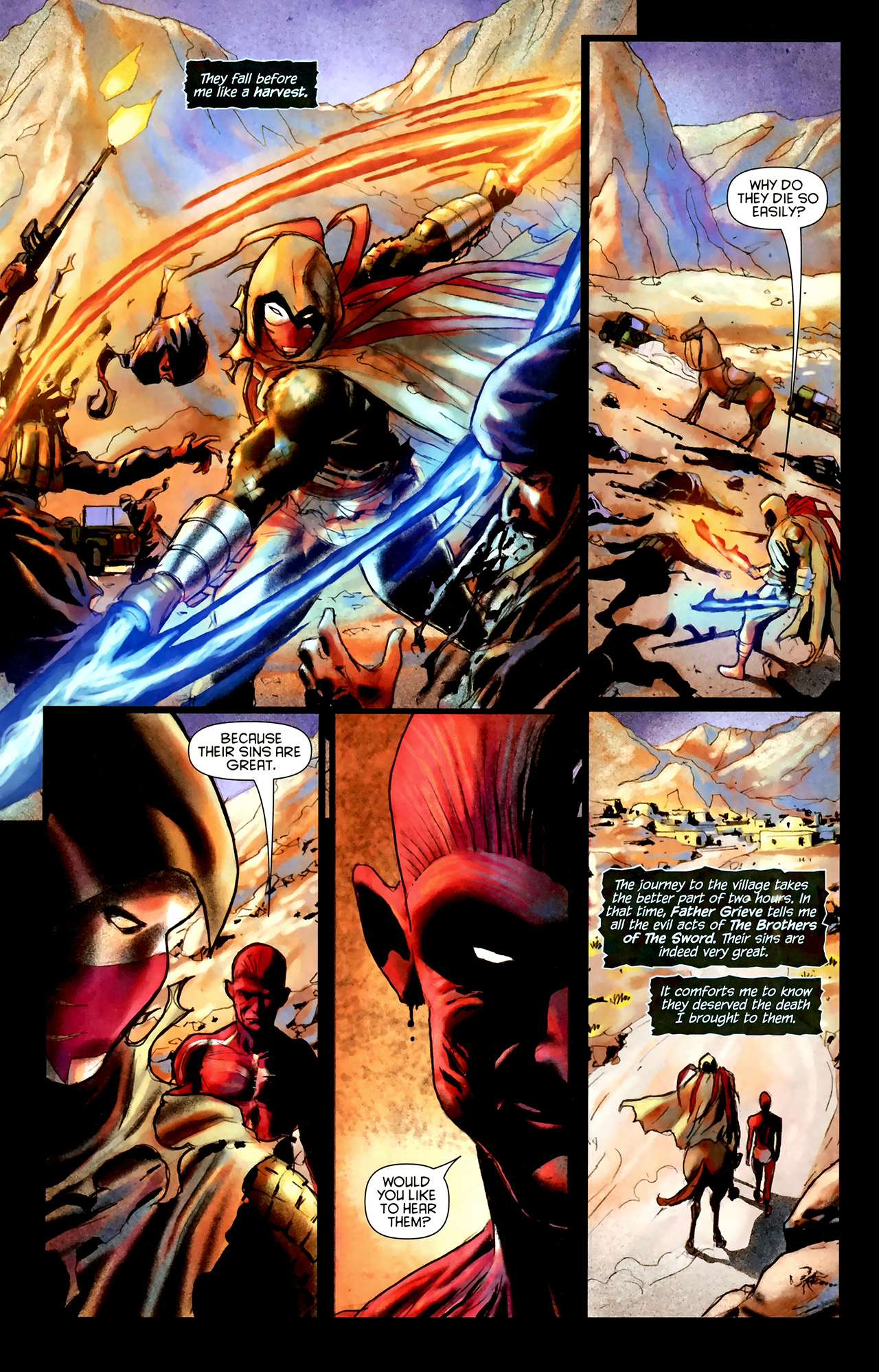 Read online Azrael (2009) comic -  Issue #17 - 19