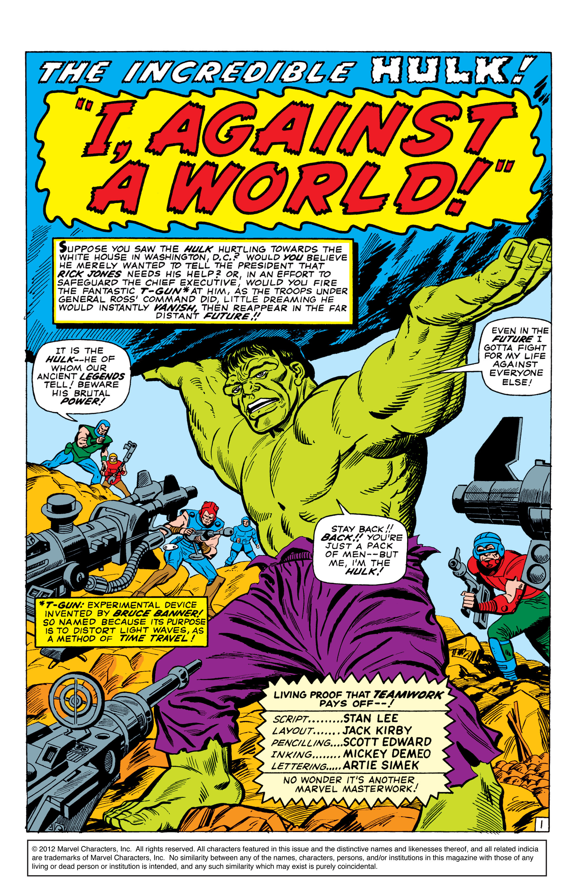 Read online Marvel Masterworks: The Incredible Hulk comic -  Issue # TPB 2 (Part 3) - 1
