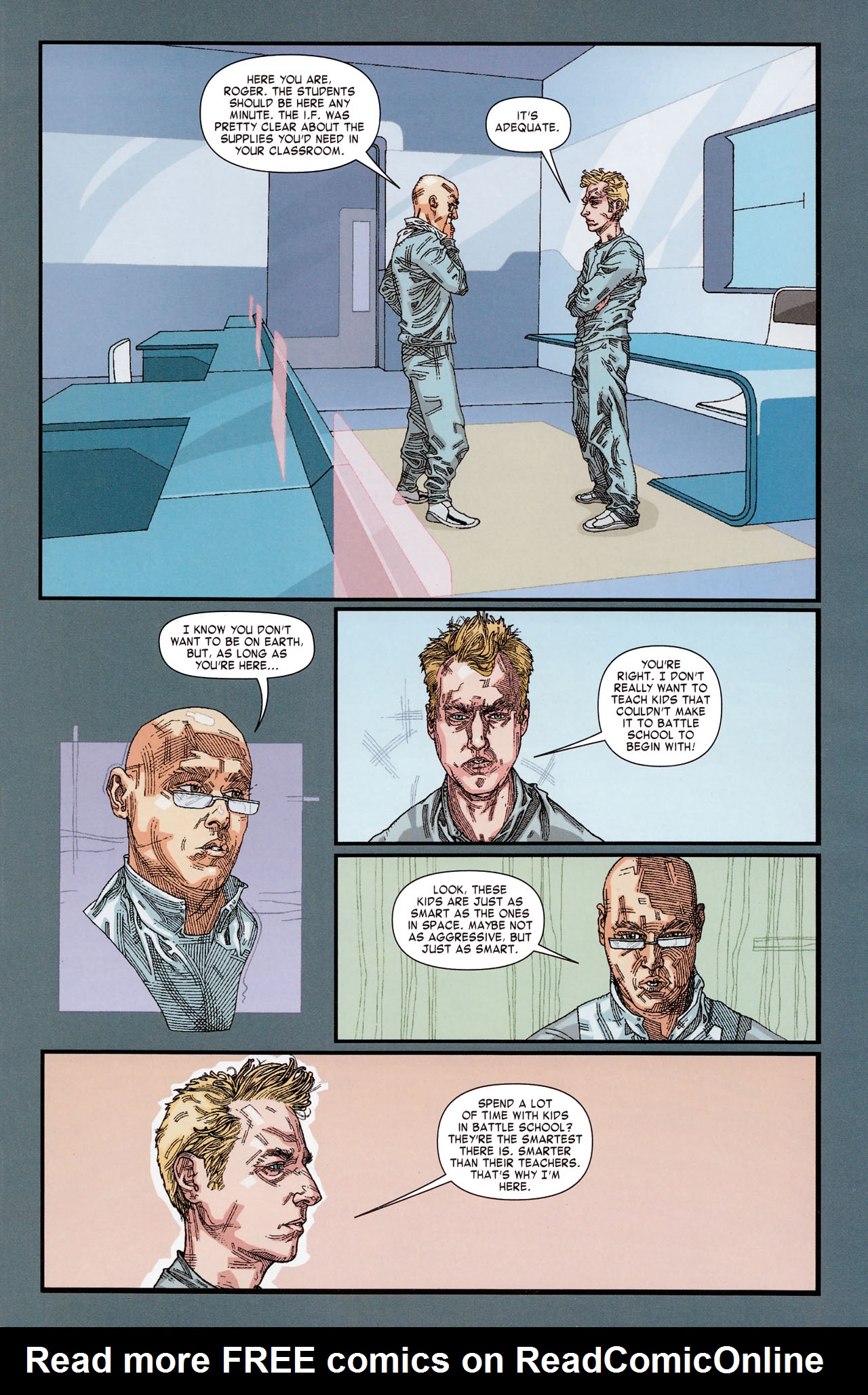 Read online Ender's Game: Recruiting Valentine comic -  Issue # Full - 5