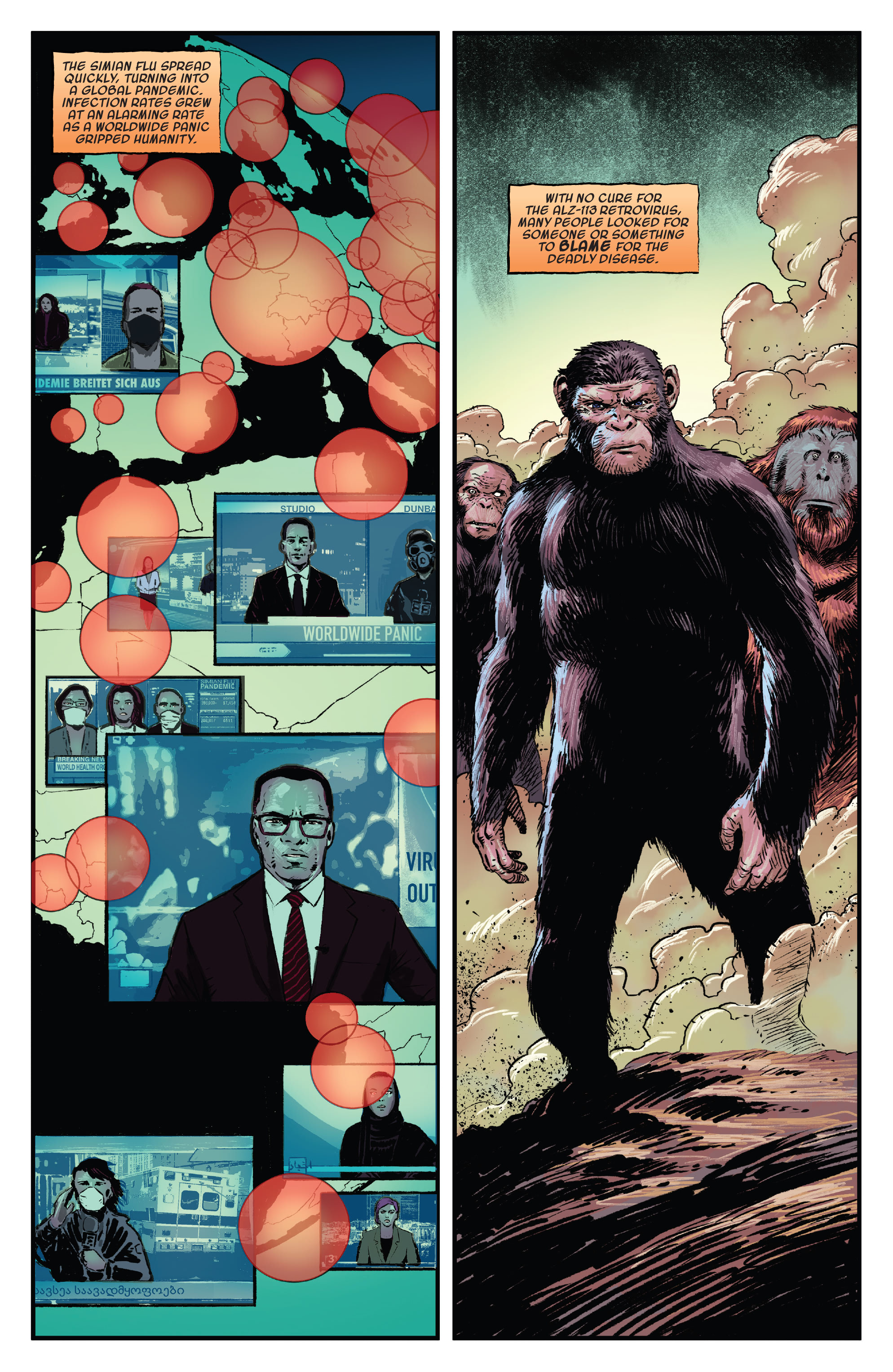 Read online Planet of the Apes (2023) comic -  Issue #1 - 4