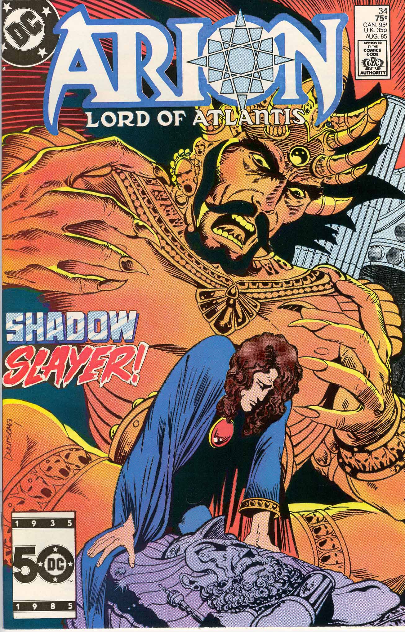 Read online Arion, Lord of Atlantis comic -  Issue #34 - 1