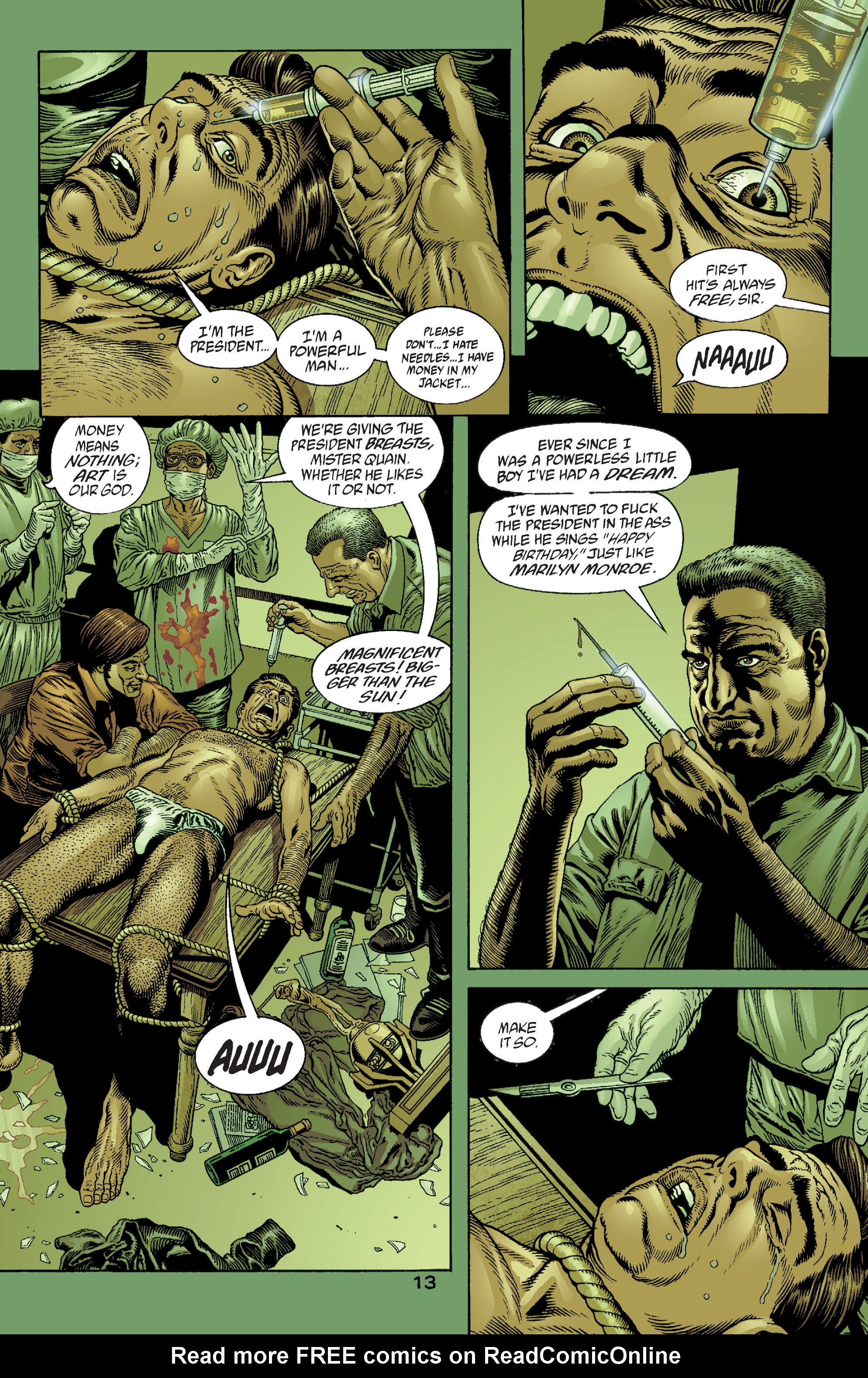 Read online The Filth comic -  Issue #7 - 12
