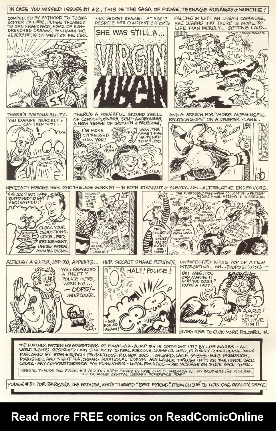 Read online The Further Fattening Adventures of Pudge, Girl Blimp comic -  Issue #3 - 2
